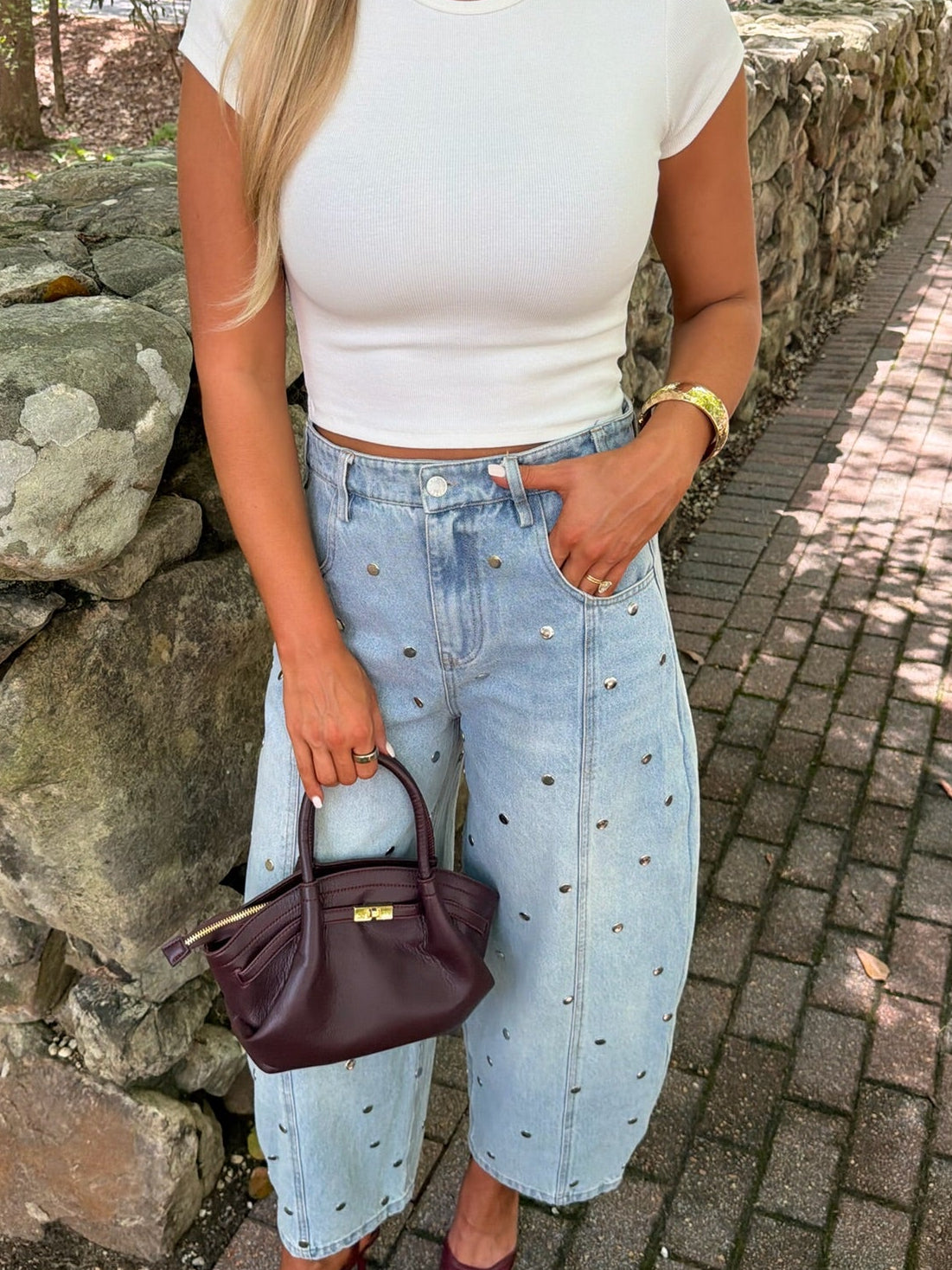 Camille Bag-Burgundy