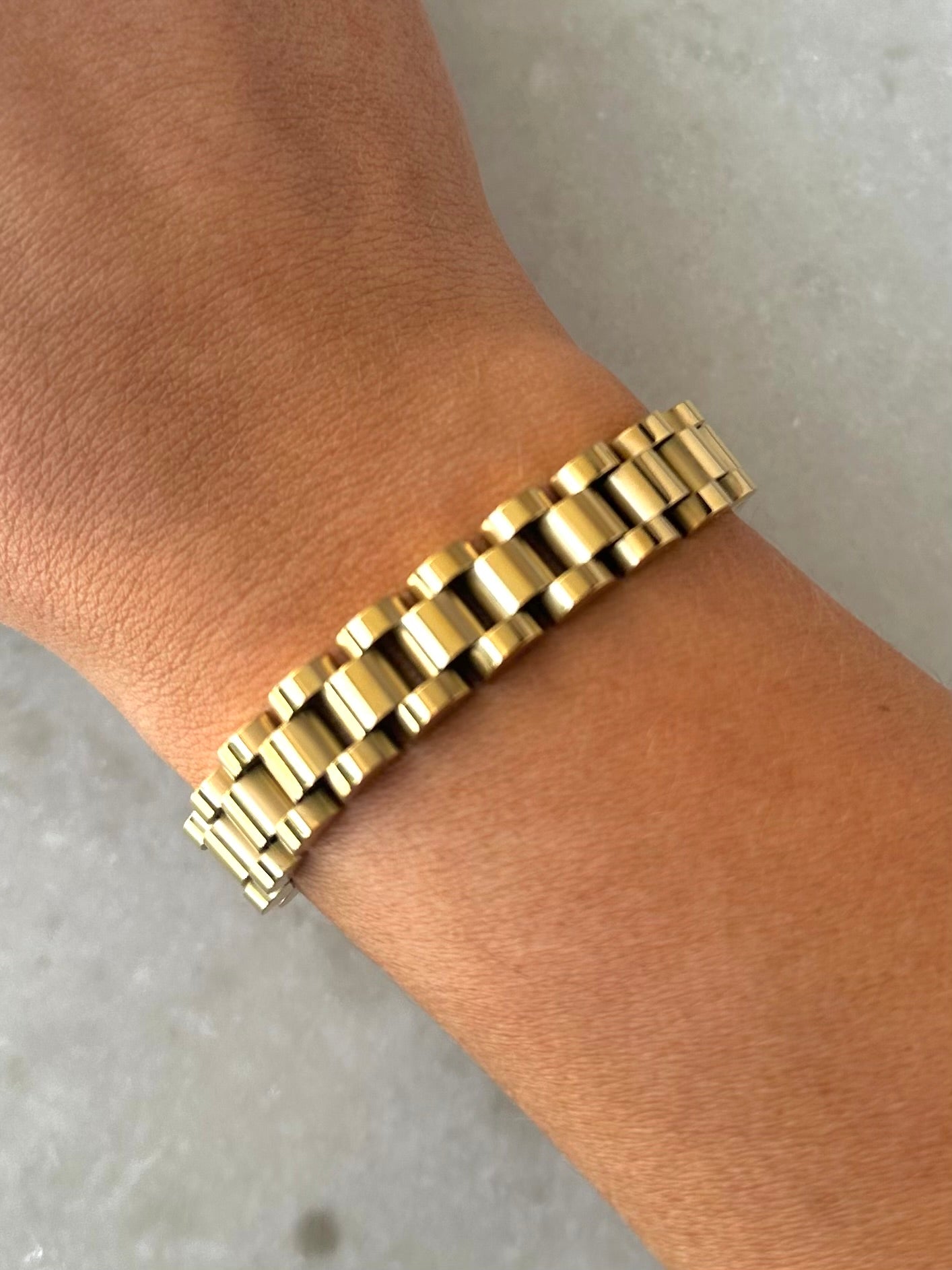 Andy Link Bracelet-Gold