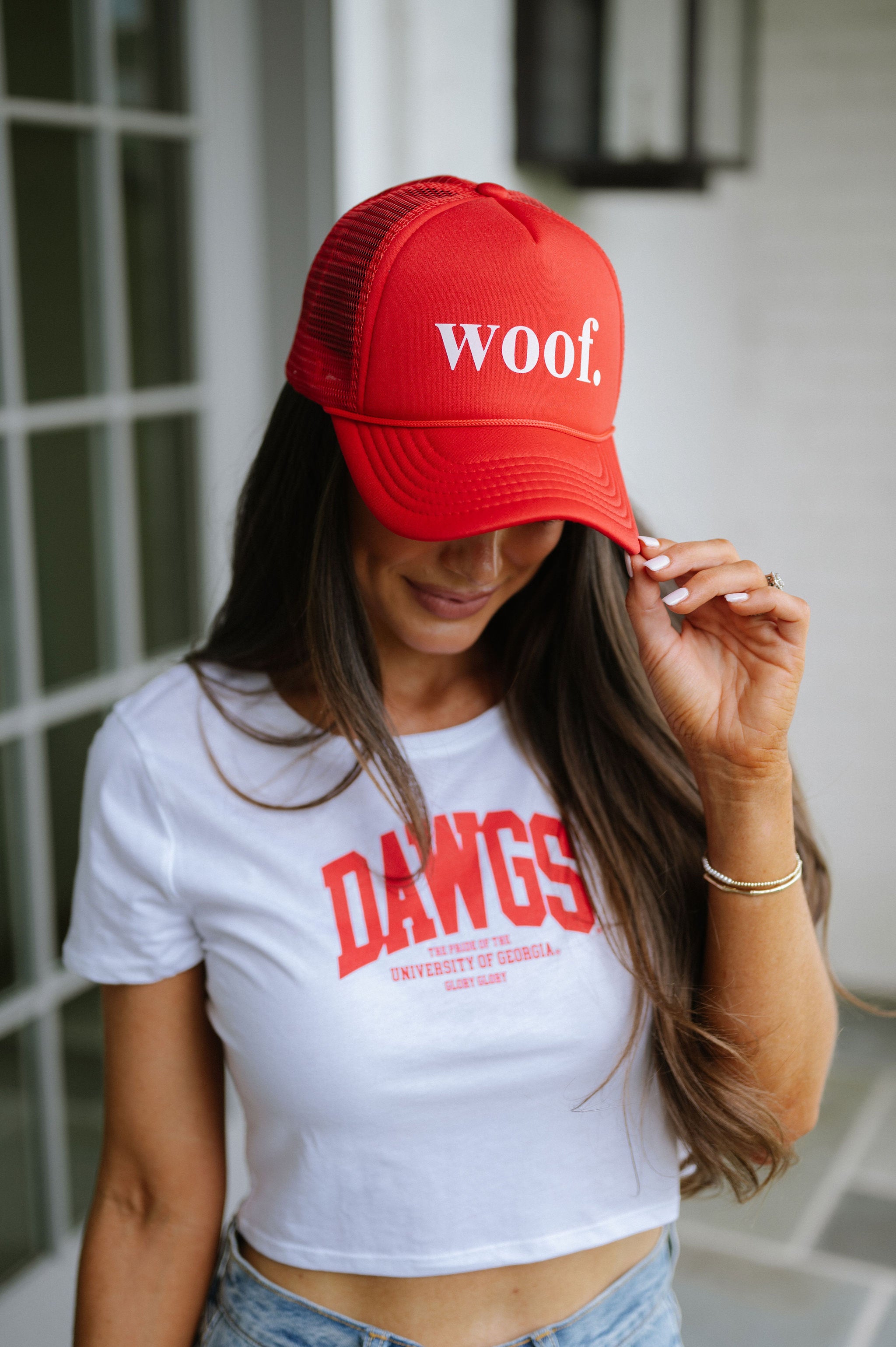 "Woof" Trucker Hat