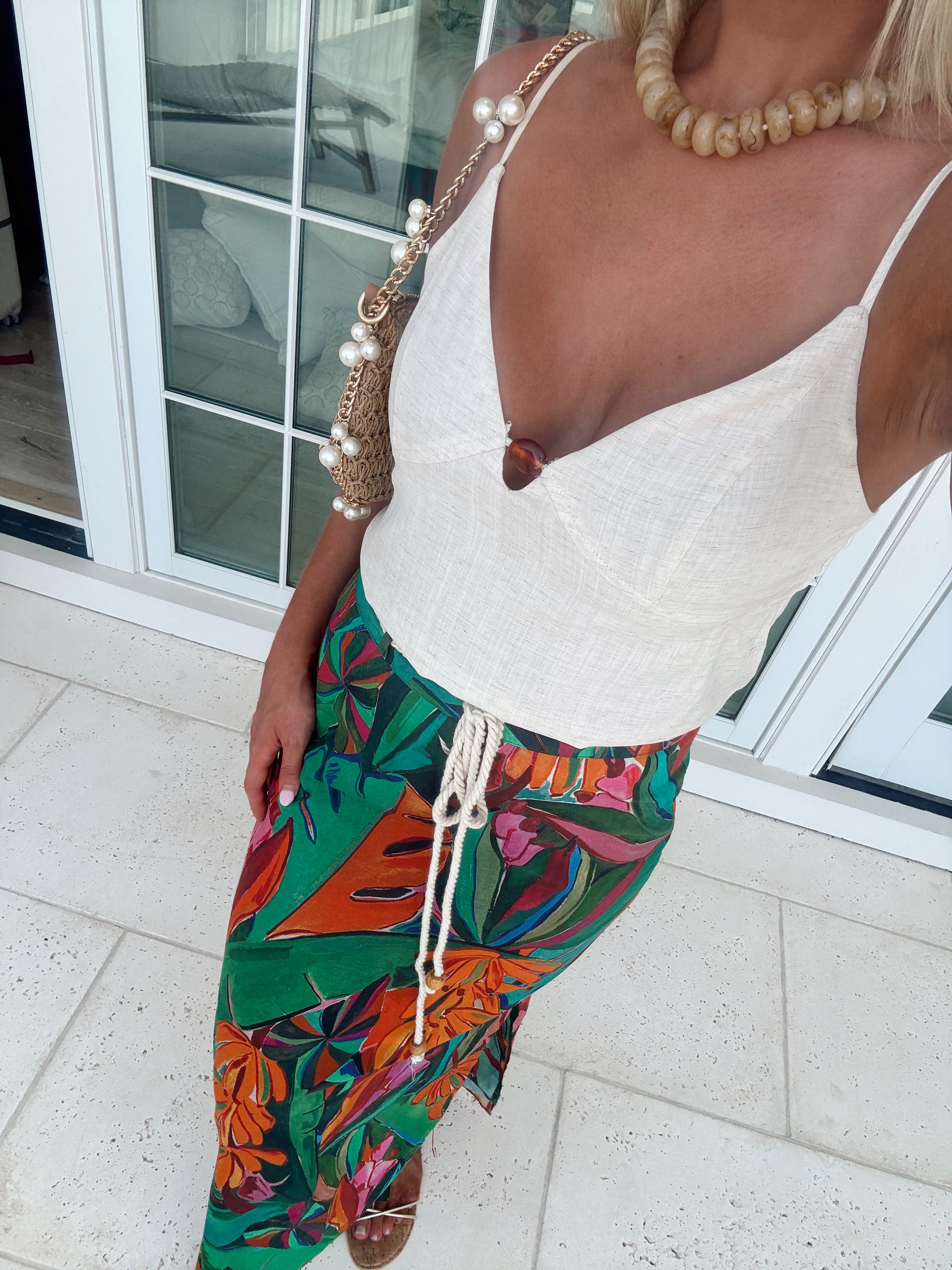 Fiji Maxi Skirt-Multi