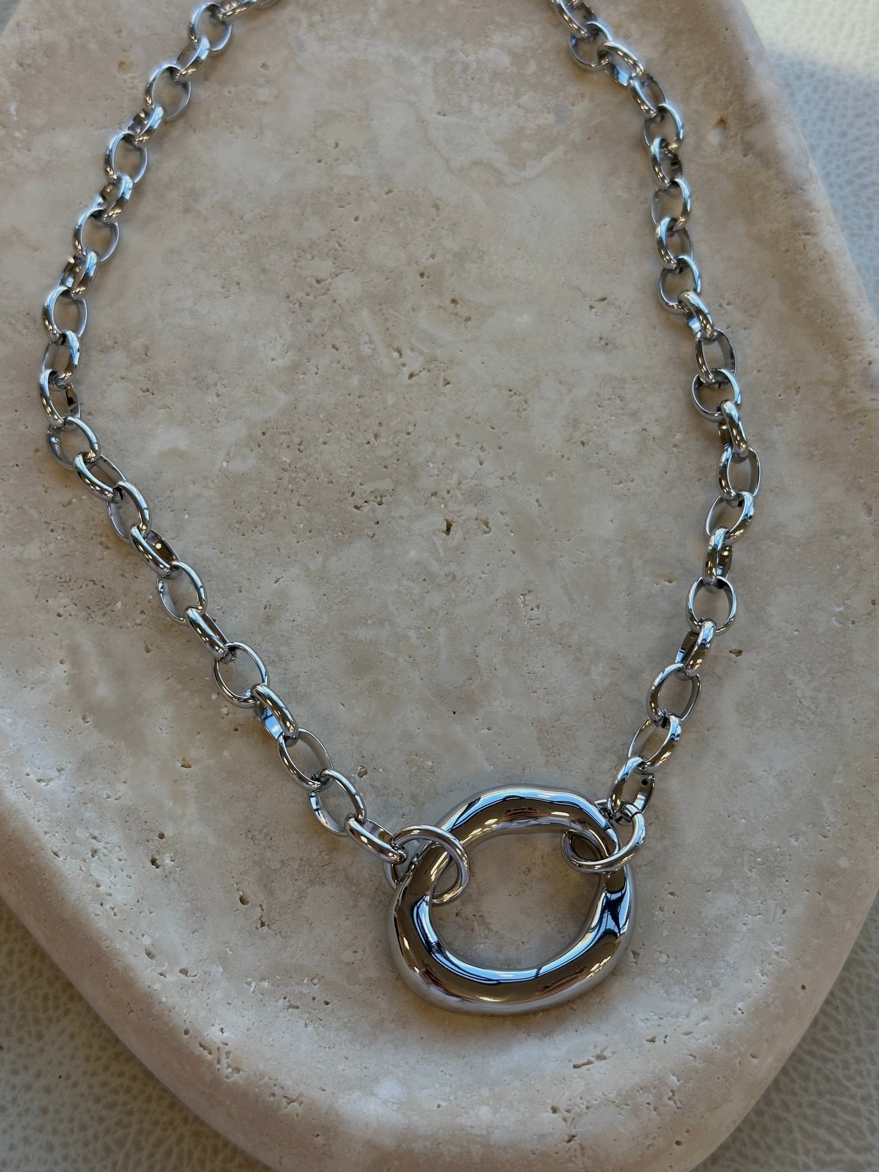 Scotty Necklace-Silver