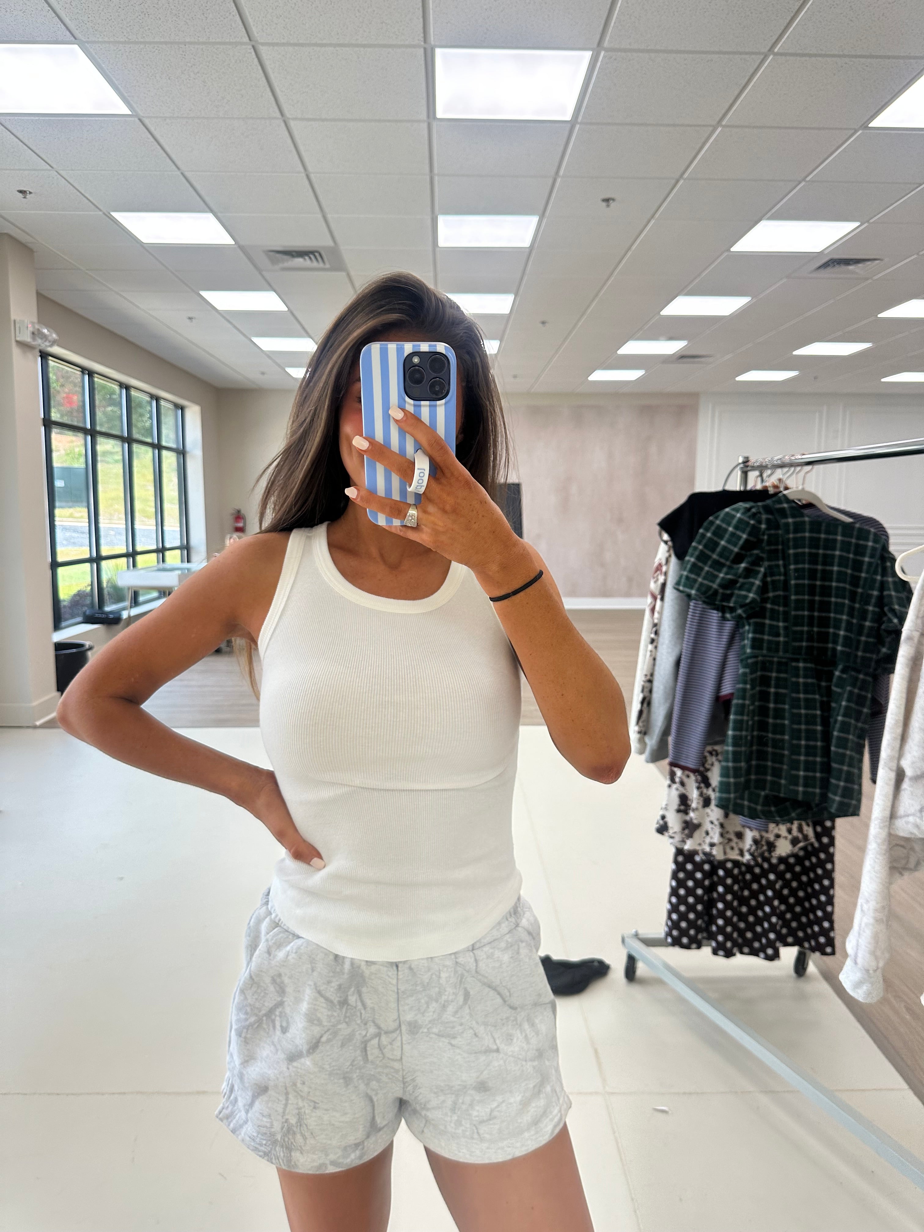Brooks Raw Edge Tank-White