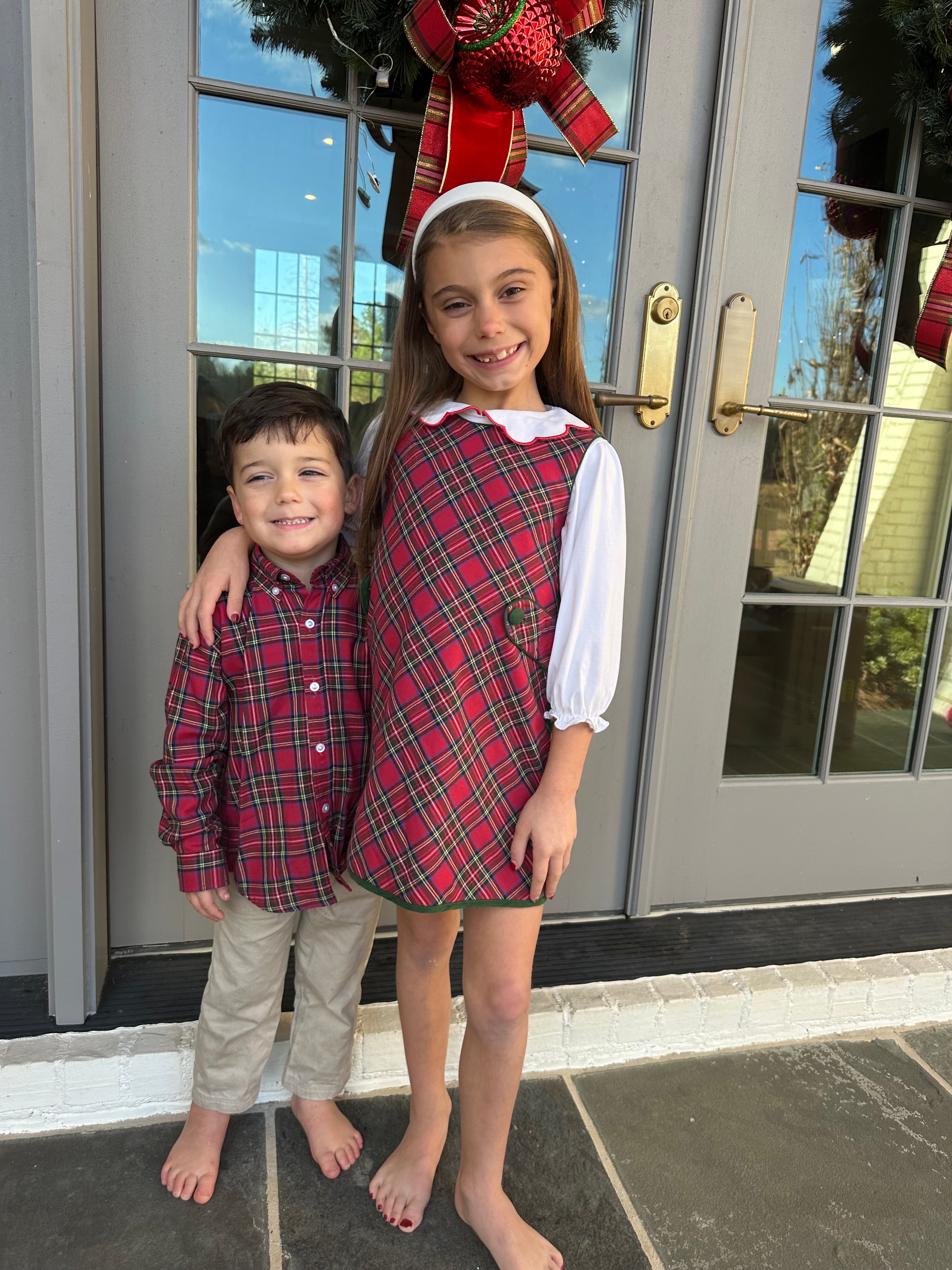 Christmas Plaid Shirt