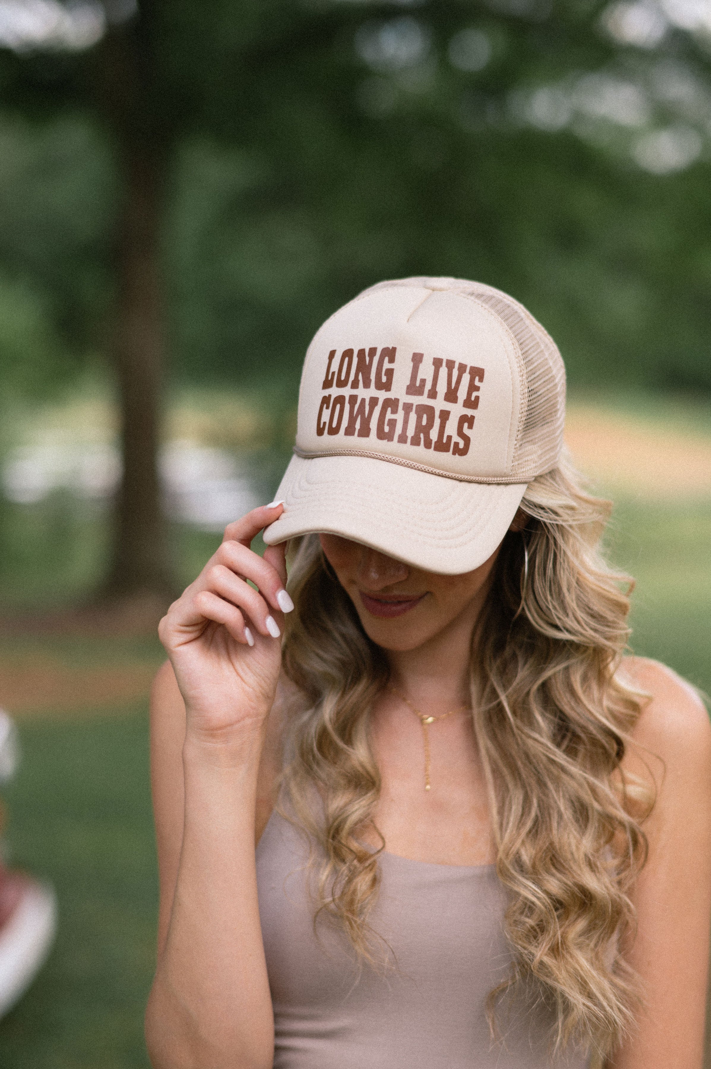 "Long Live Cowgirls" Trucker Hat