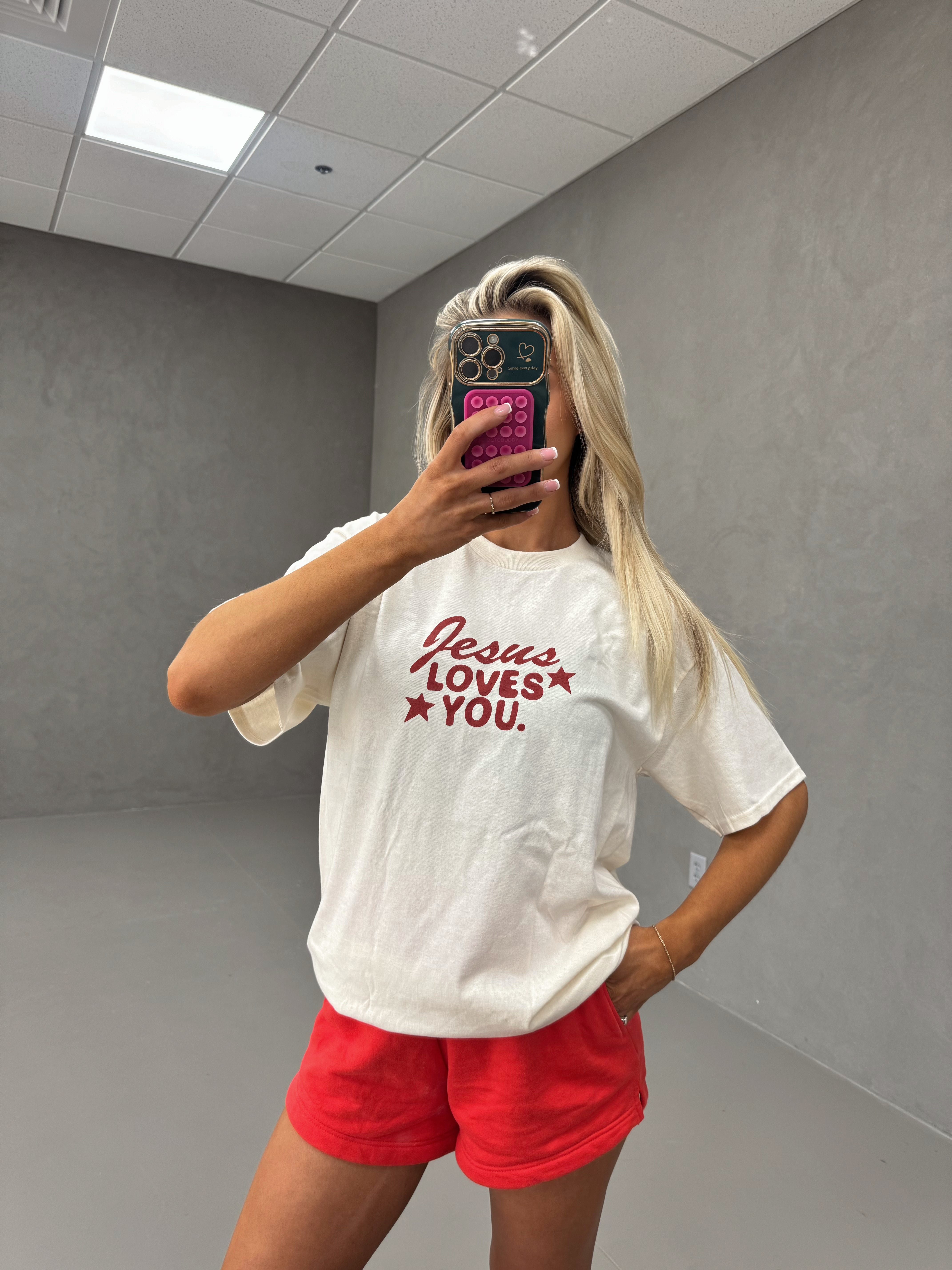 "Heavens Declare His Glory" Tee- Desert Dune