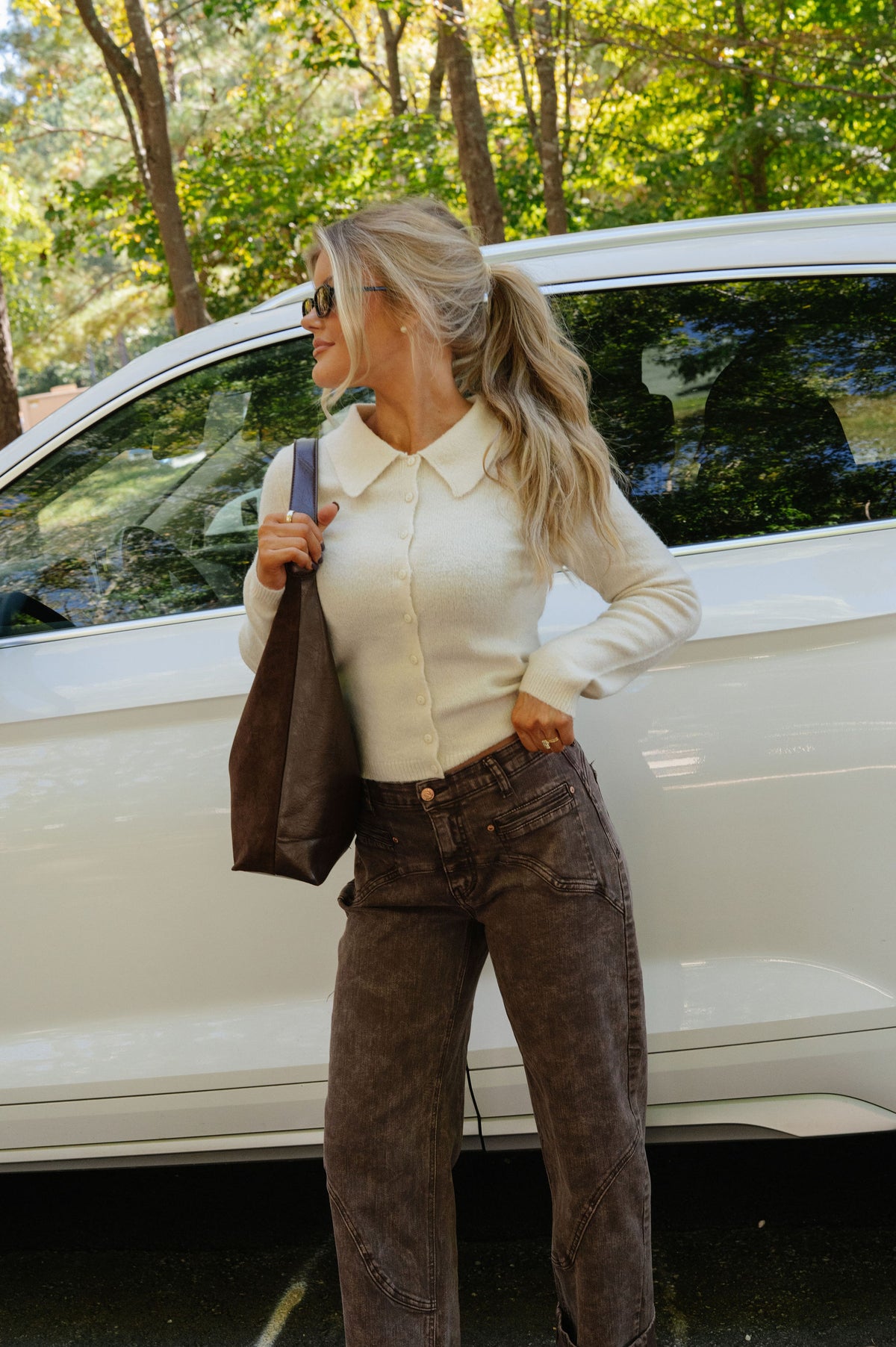 Reid Sweater- Cream