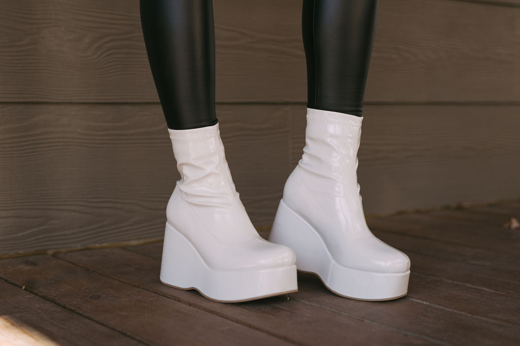Kristy Boots-Bone Patent