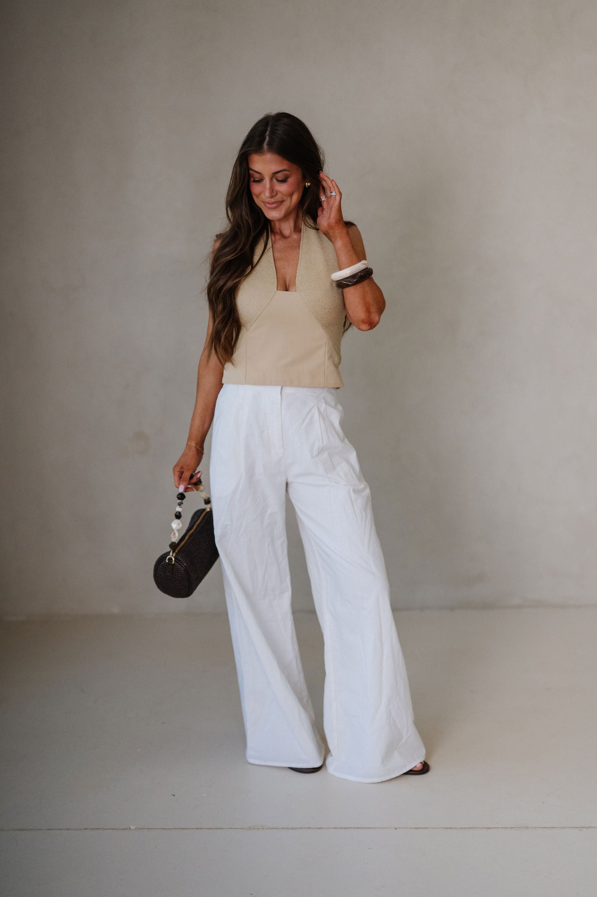 Juniper Top-Beige