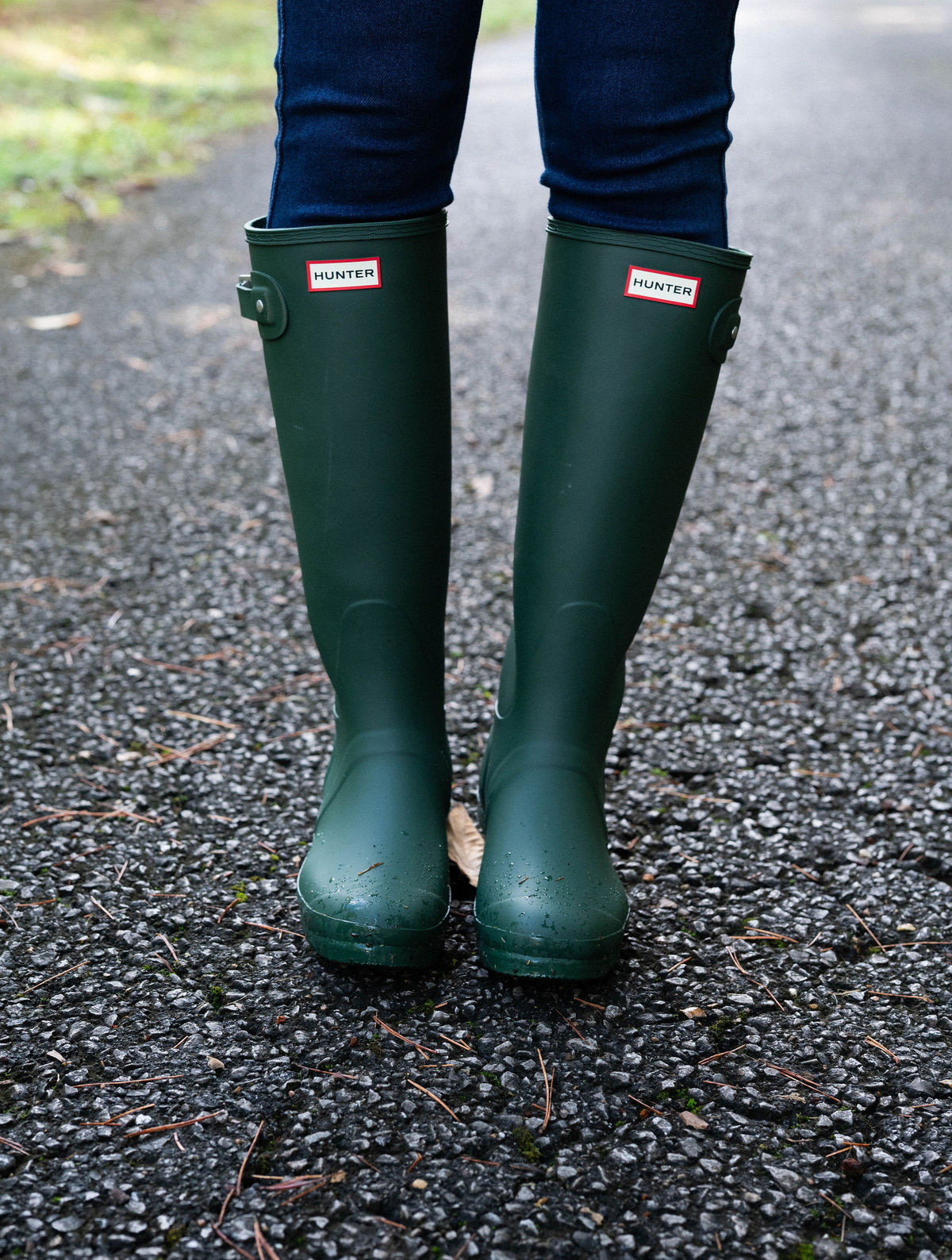 Hunter Boots-Green