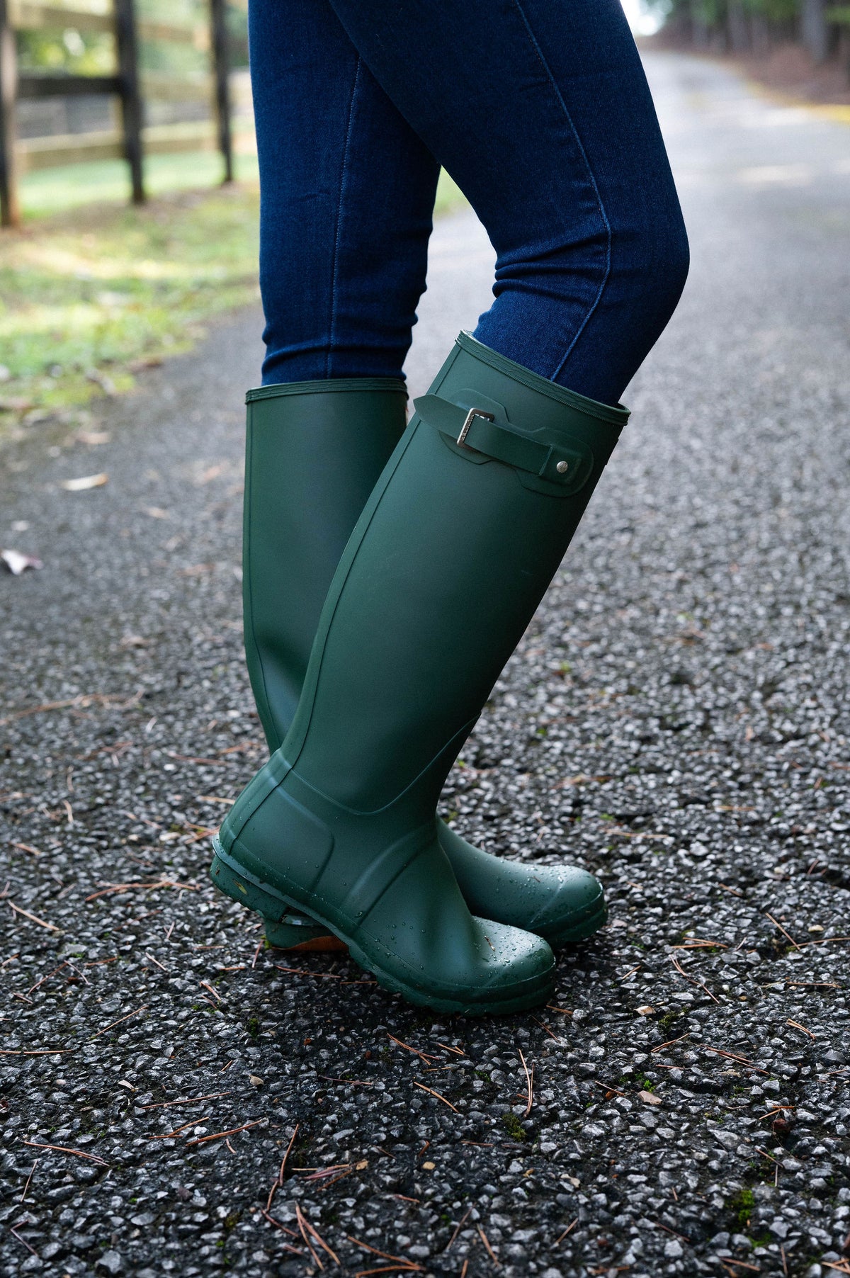 Hunter Boots-Green