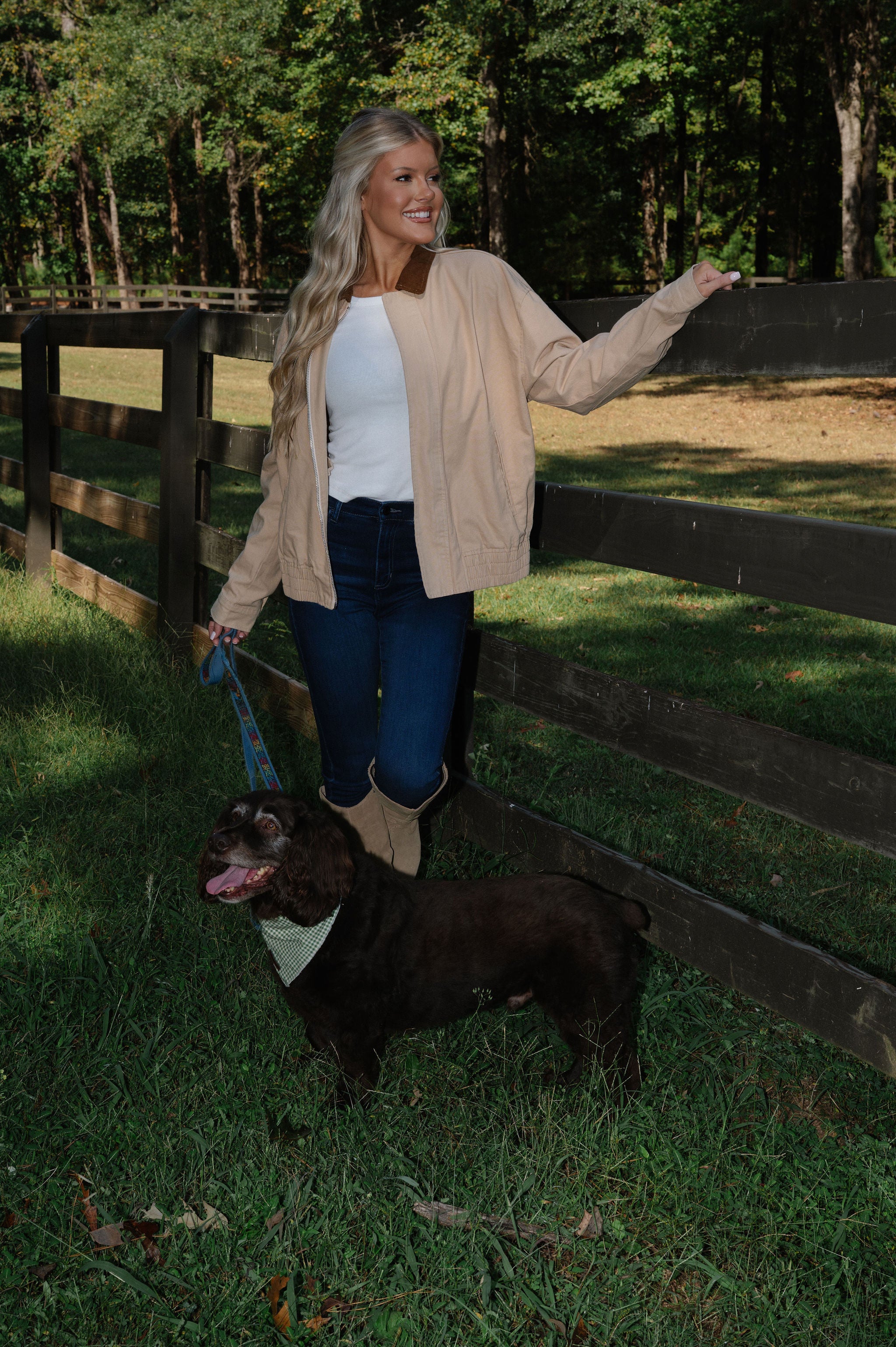 Beau Bomber Jacket-Taupe