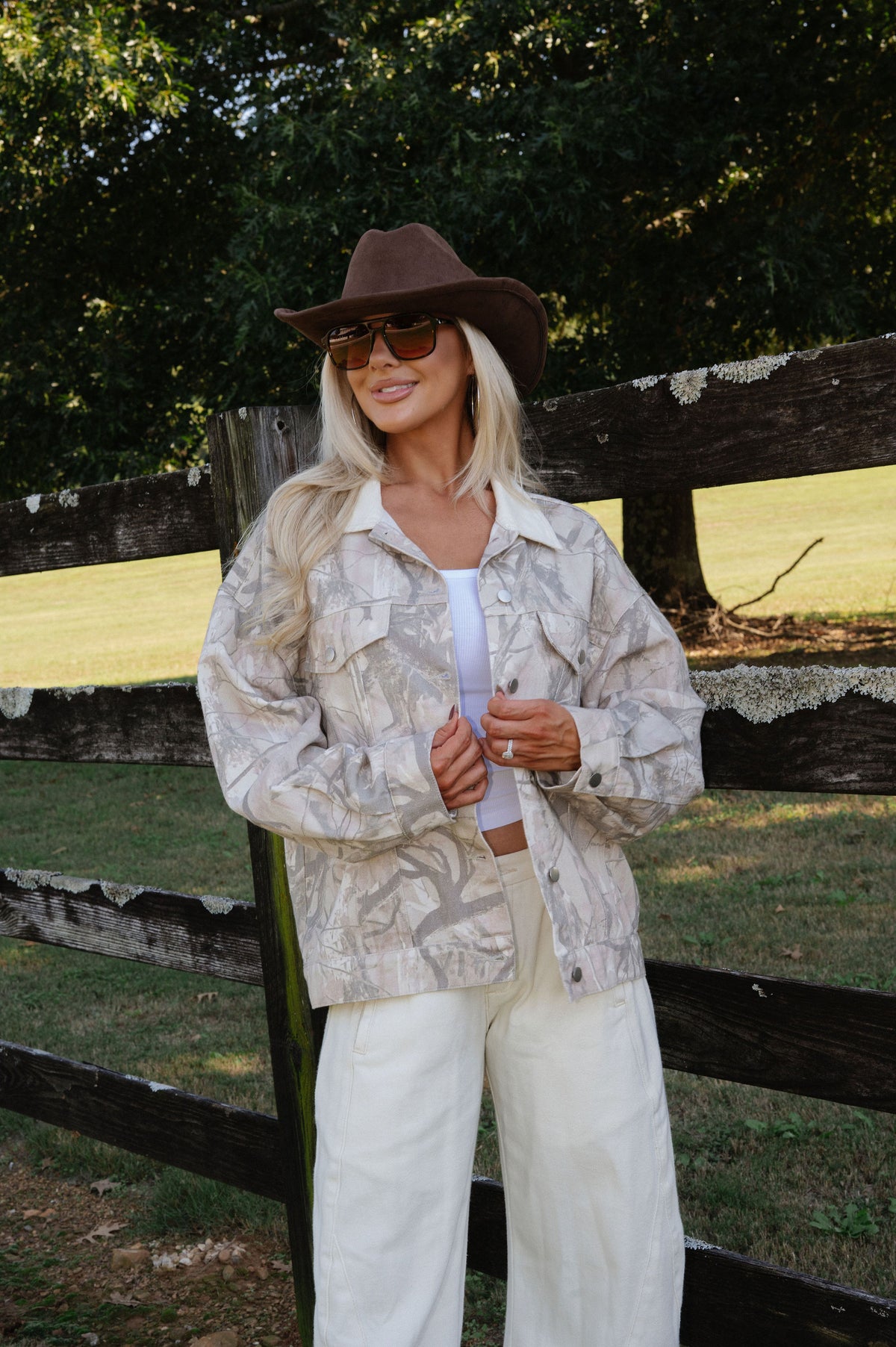 Scout Camo Jacket-Beige