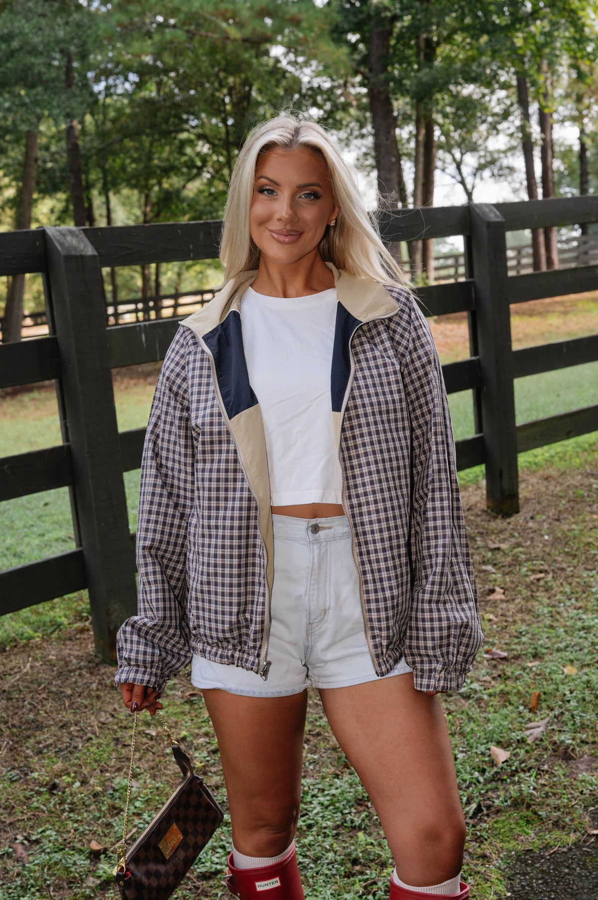 Retro Reversible Jacket-Tan