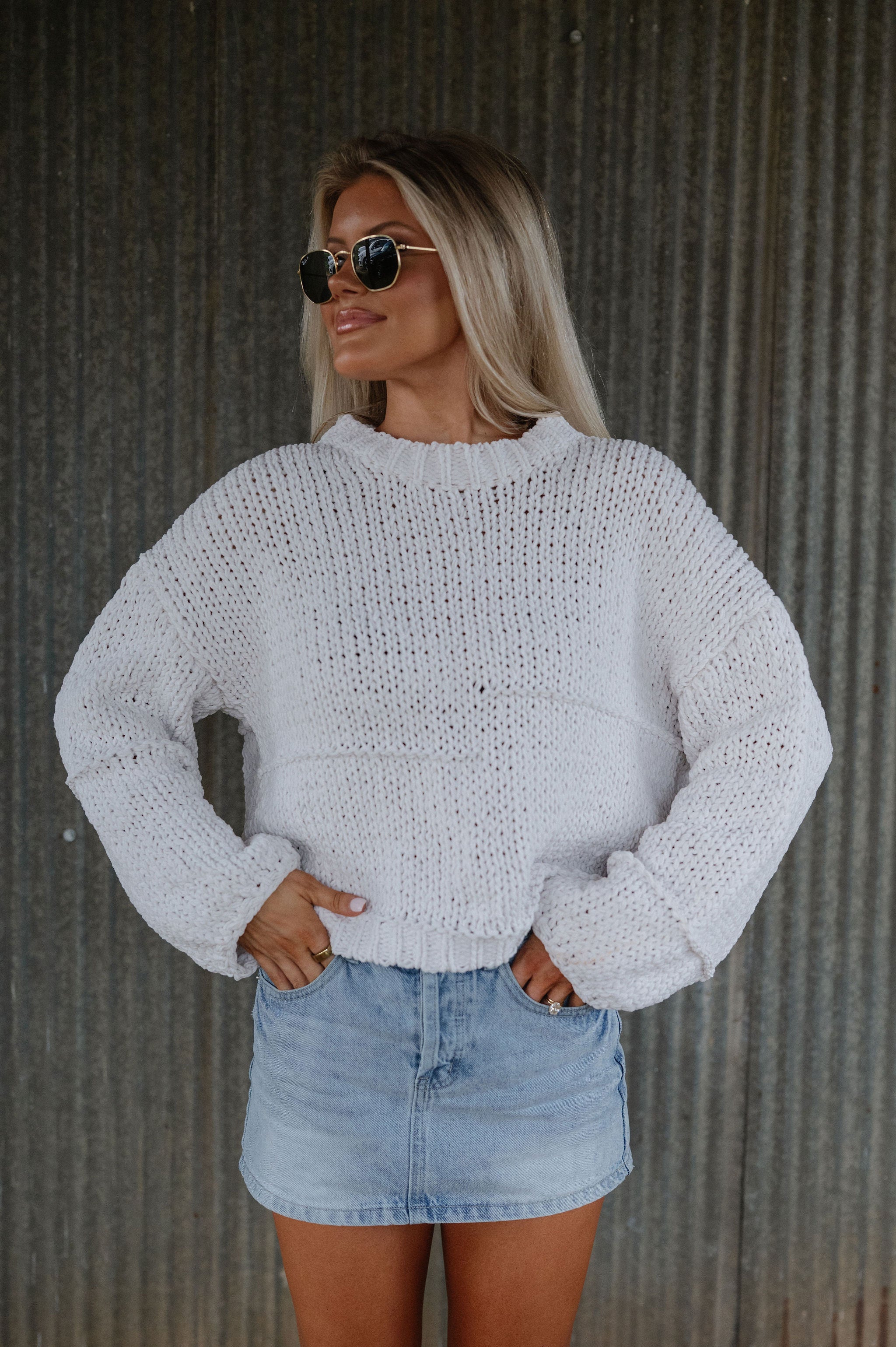 Lainey Sweater-Off White