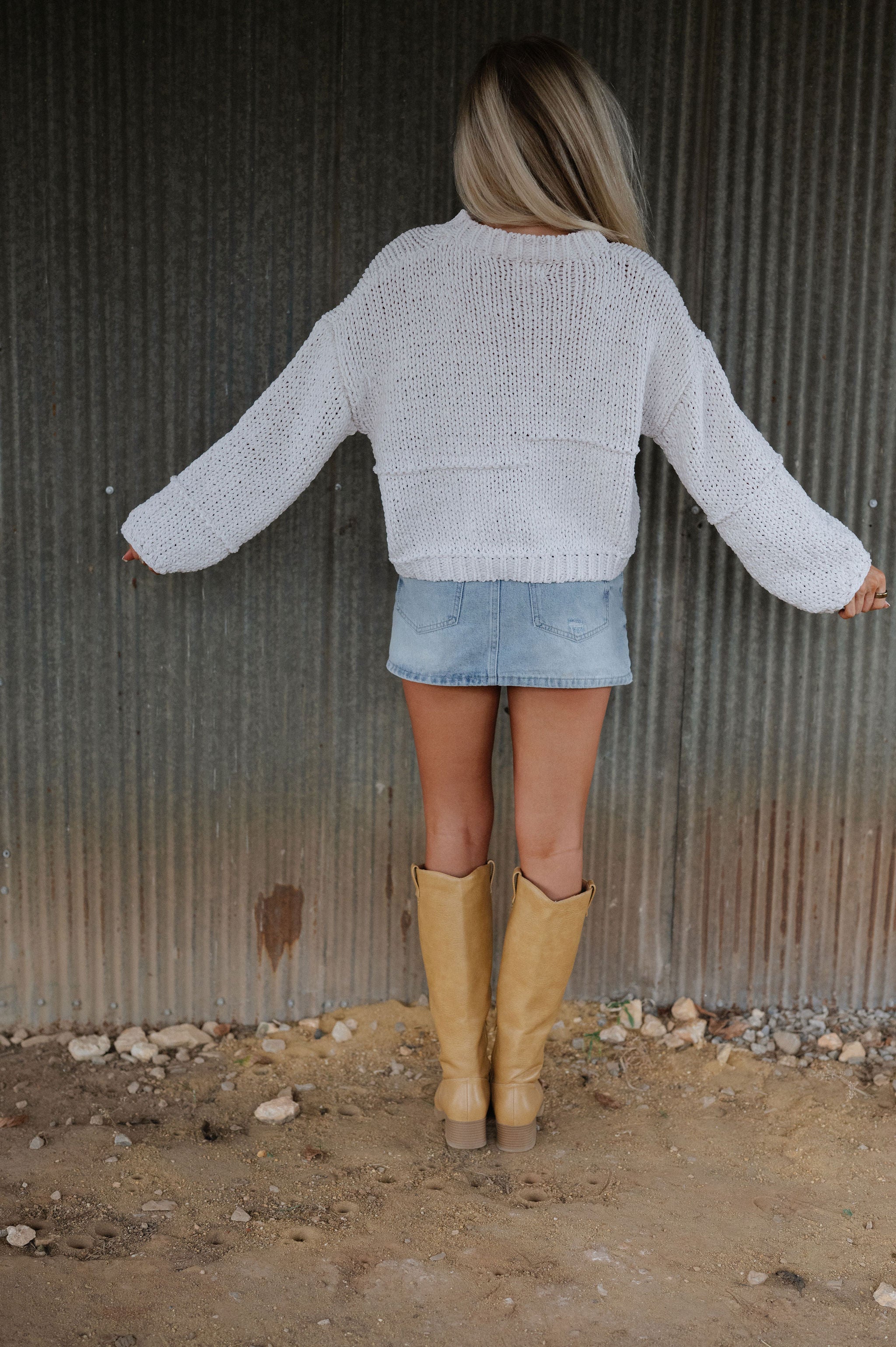 Lainey Sweater-Off White