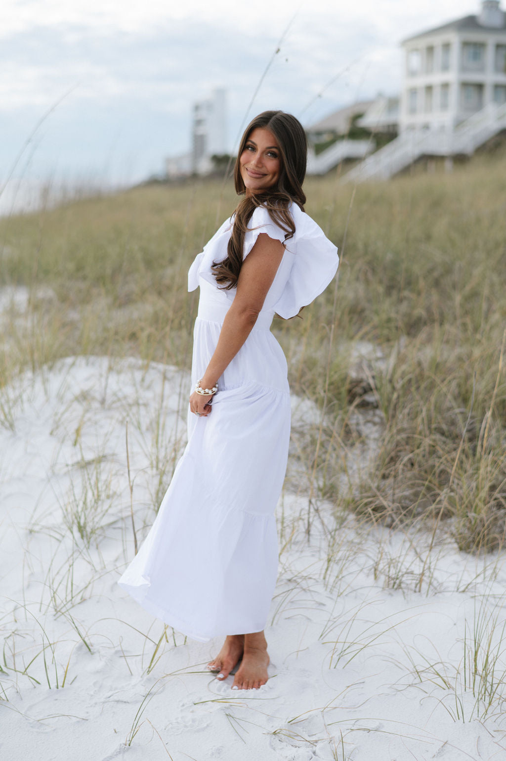 Finley Maxi Dress- Off White