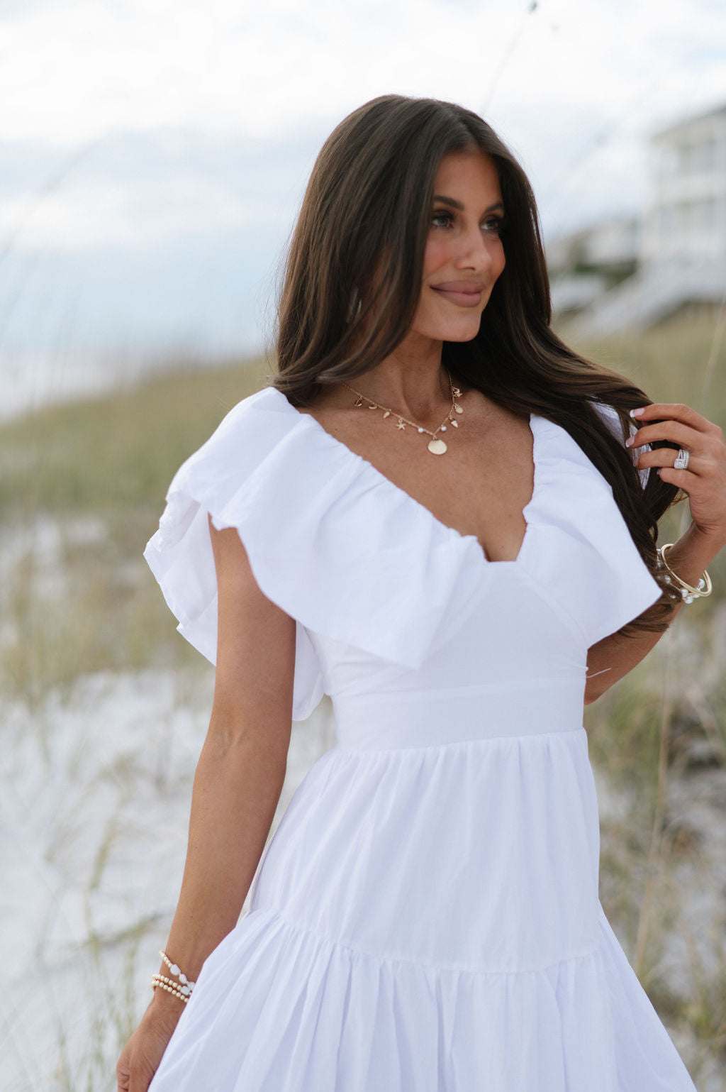 Finley Maxi Dress- Off White