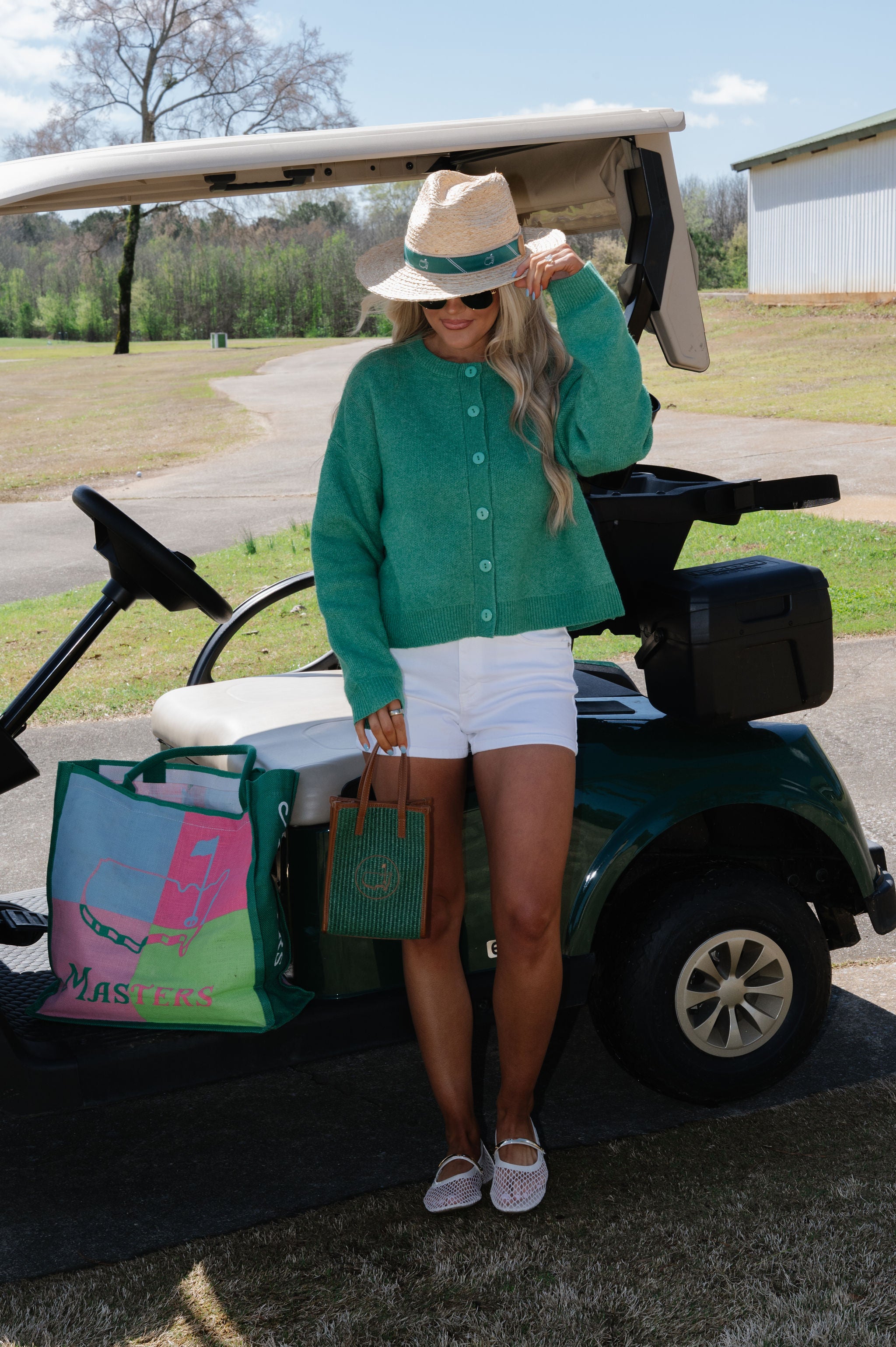 Daily Cardigan-Kelly Green