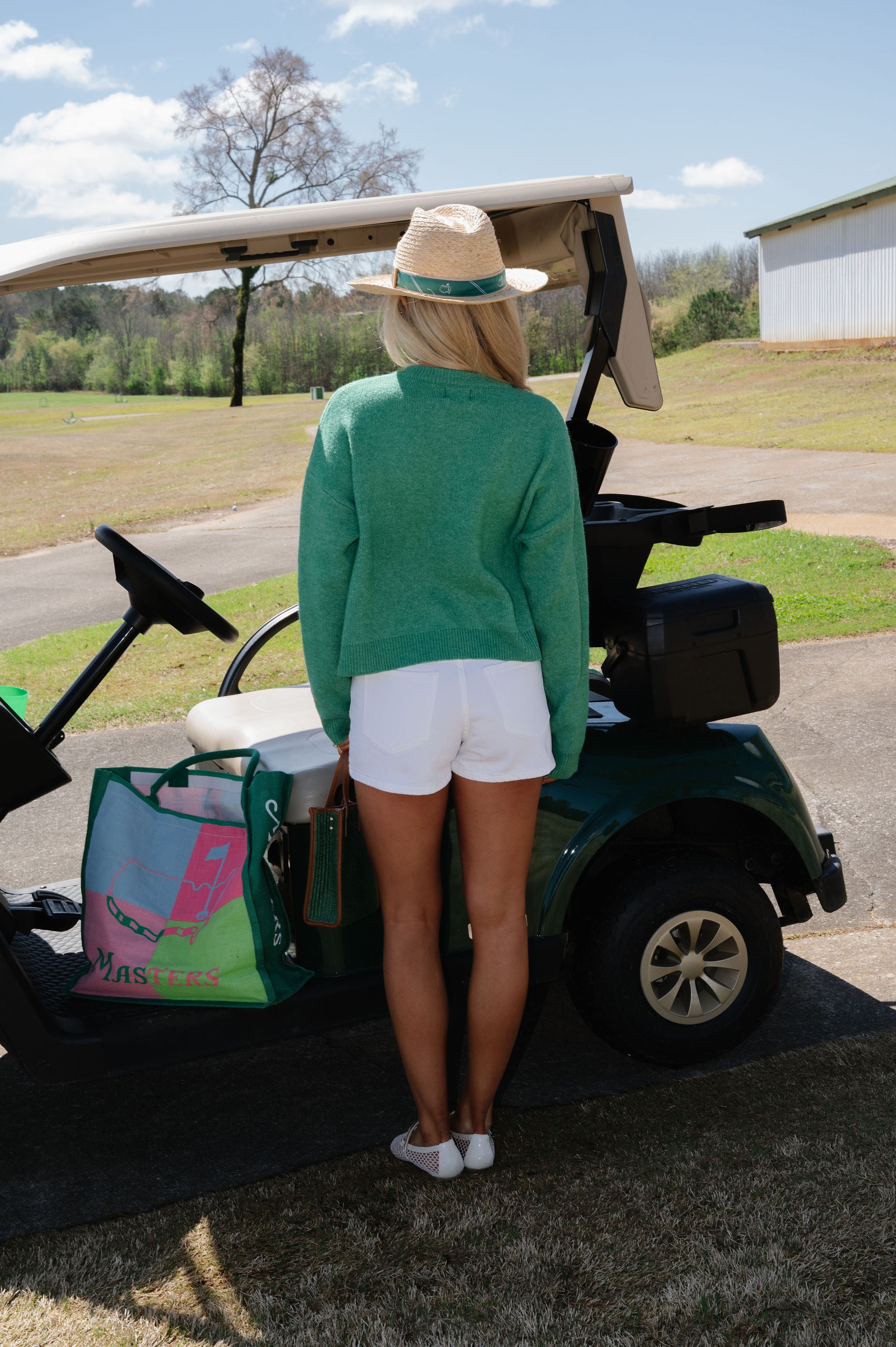 Daily Cardigan-Kelly Green