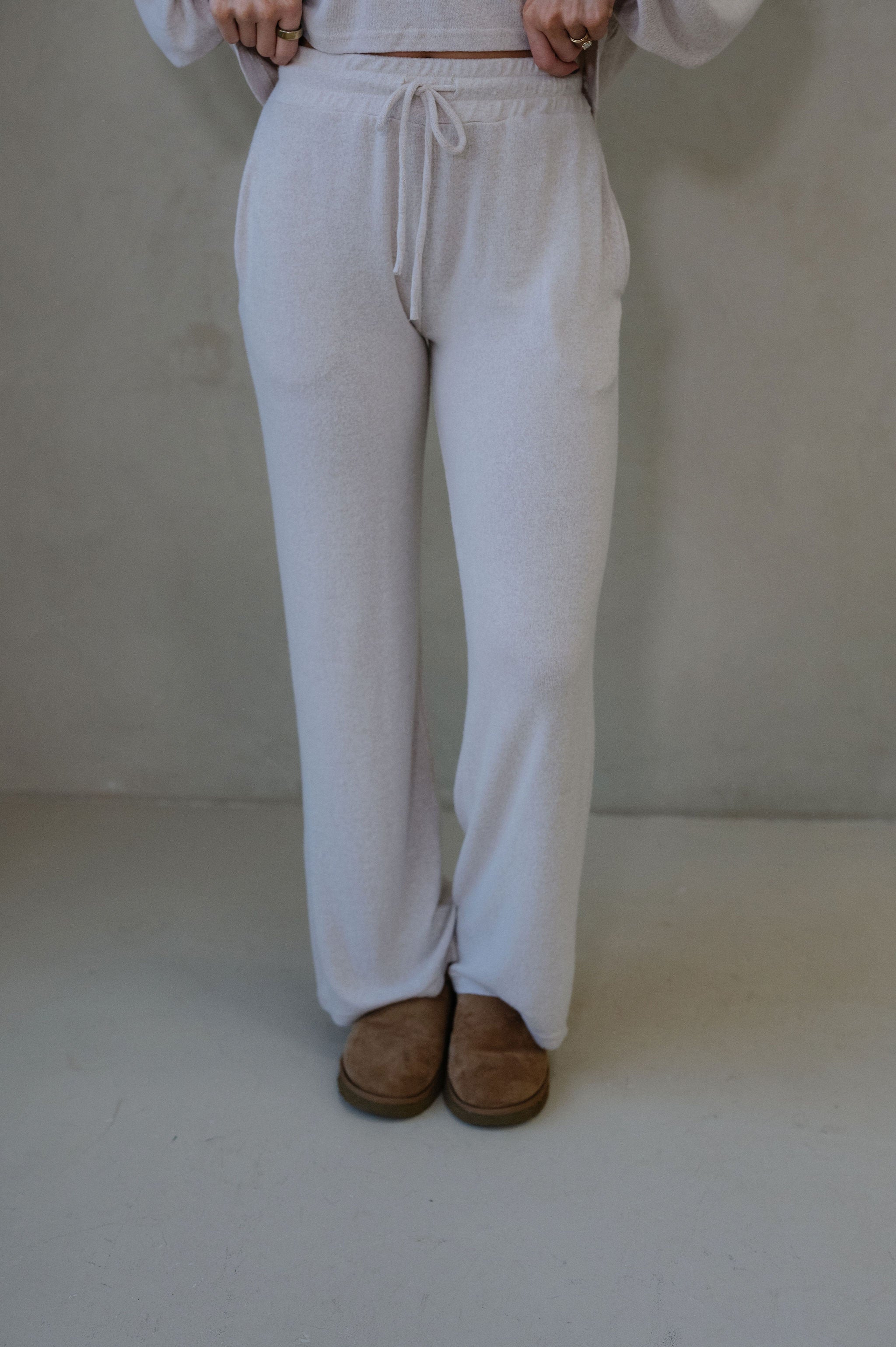 Lexi Pajama Set-Beige
