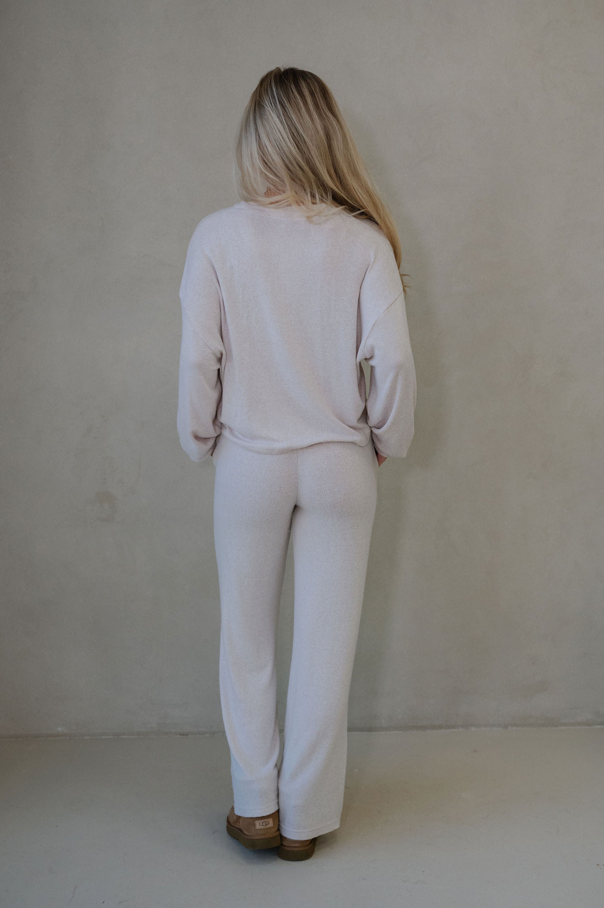 Lexi Pajama Set-Beige