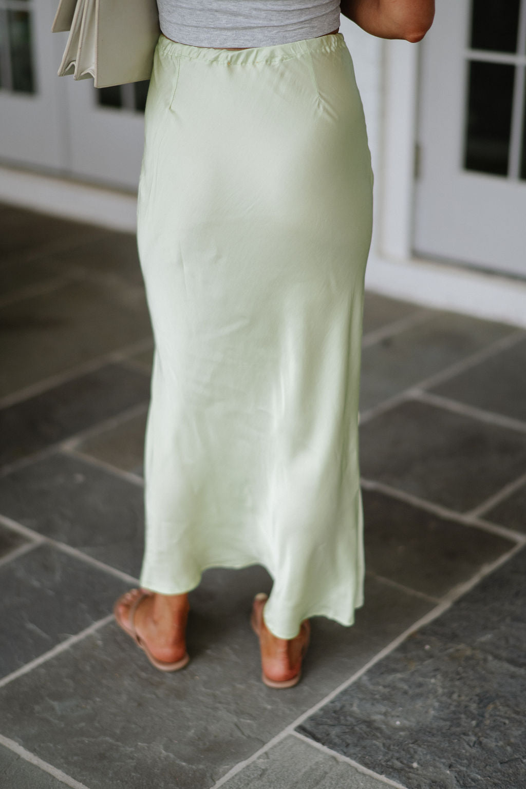 Rory Maxi Skirt-Honeydew