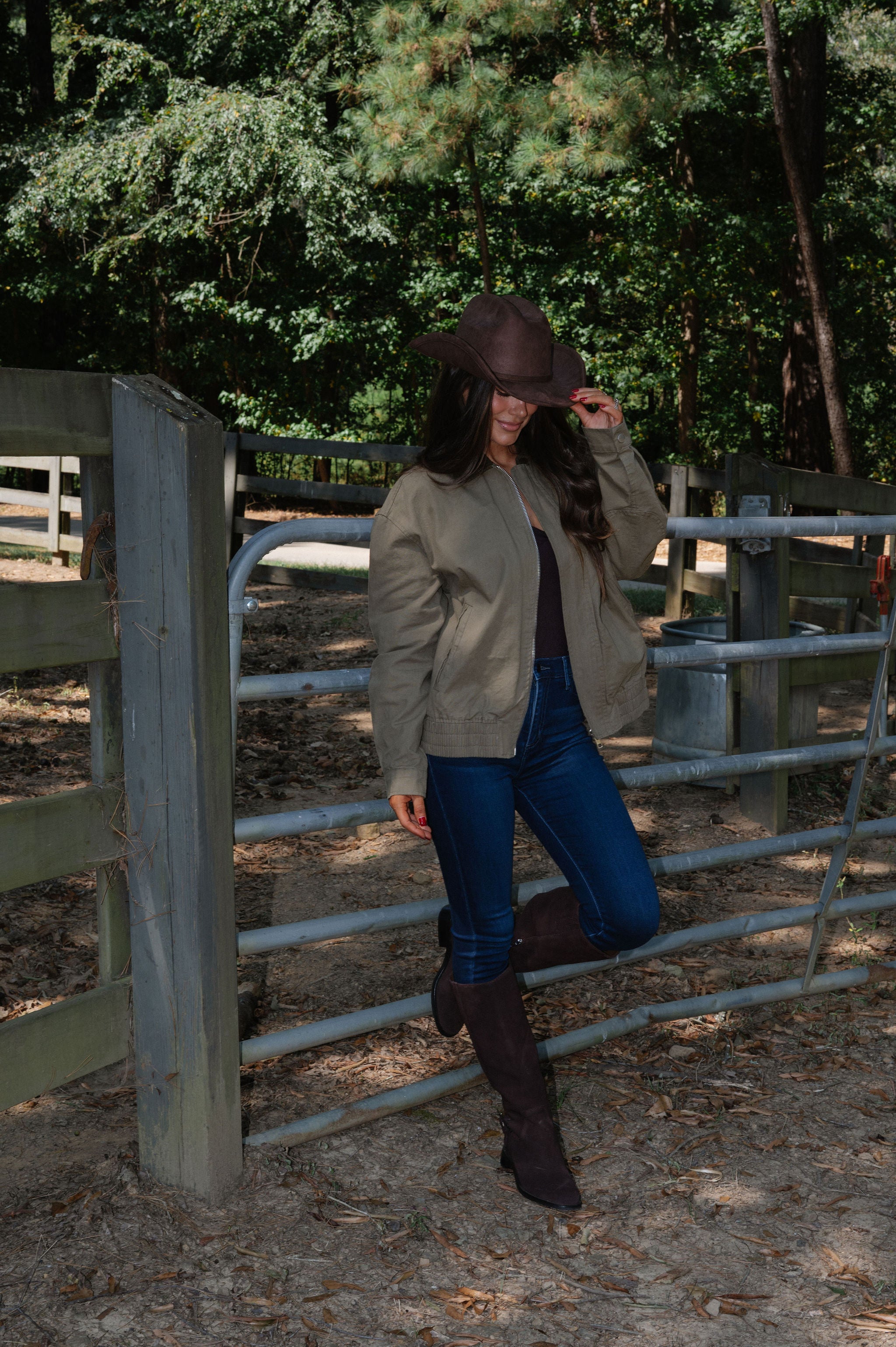 Beau Bomber Jacket-Olive