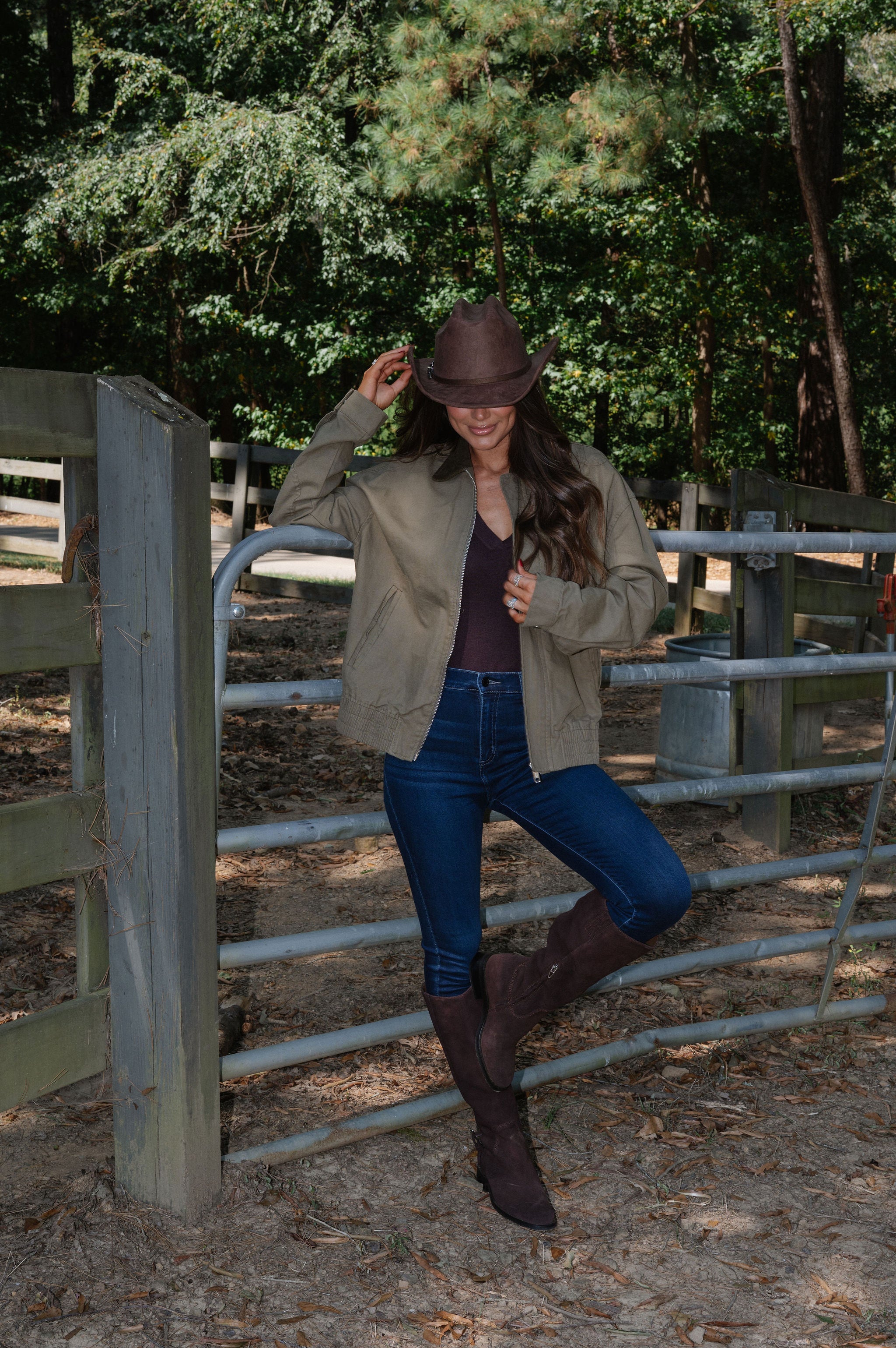 Beau Bomber Jacket-Olive