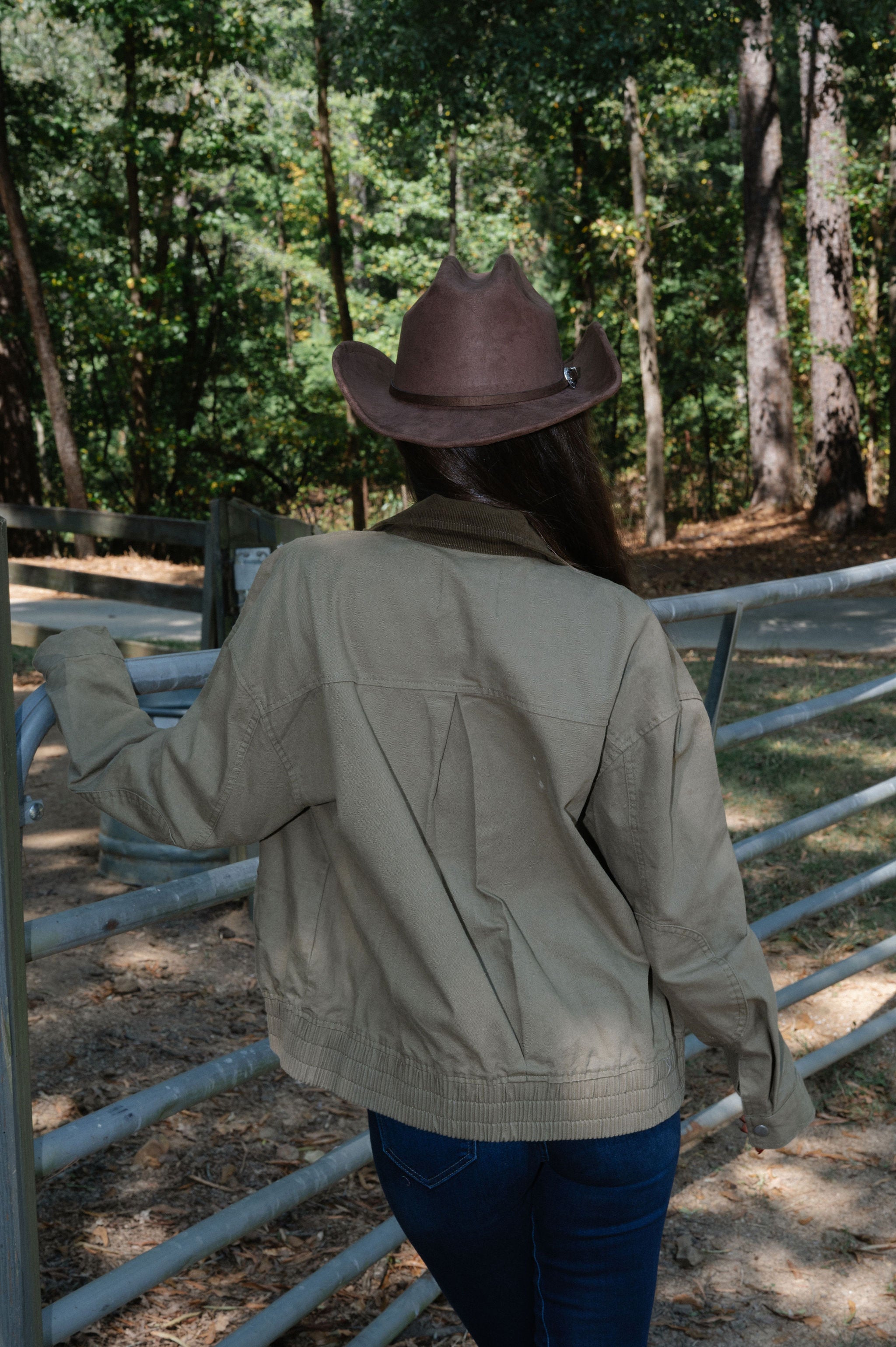 Beau Bomber Jacket-Olive