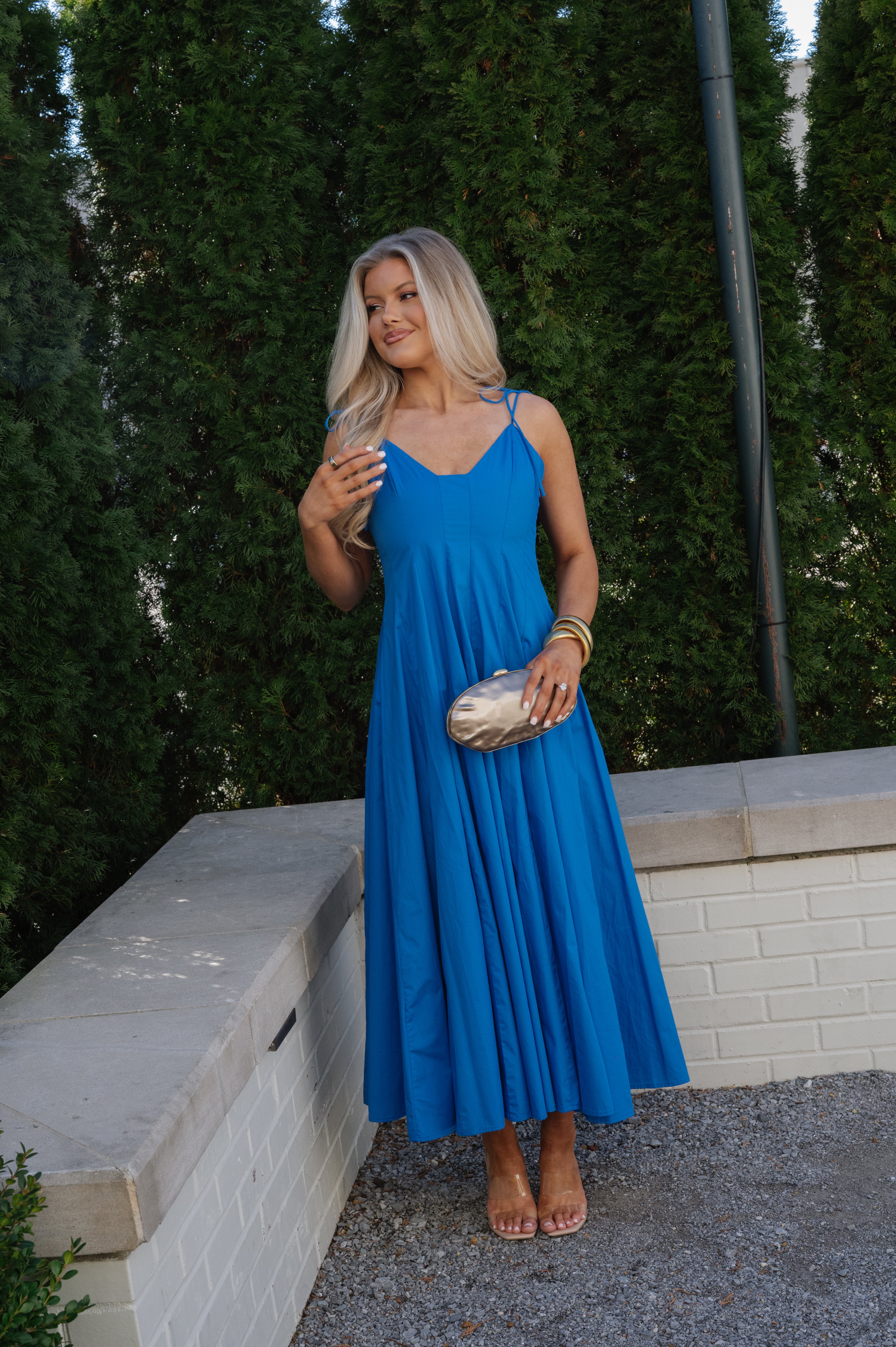 Olivia Maxi Dress-Blue