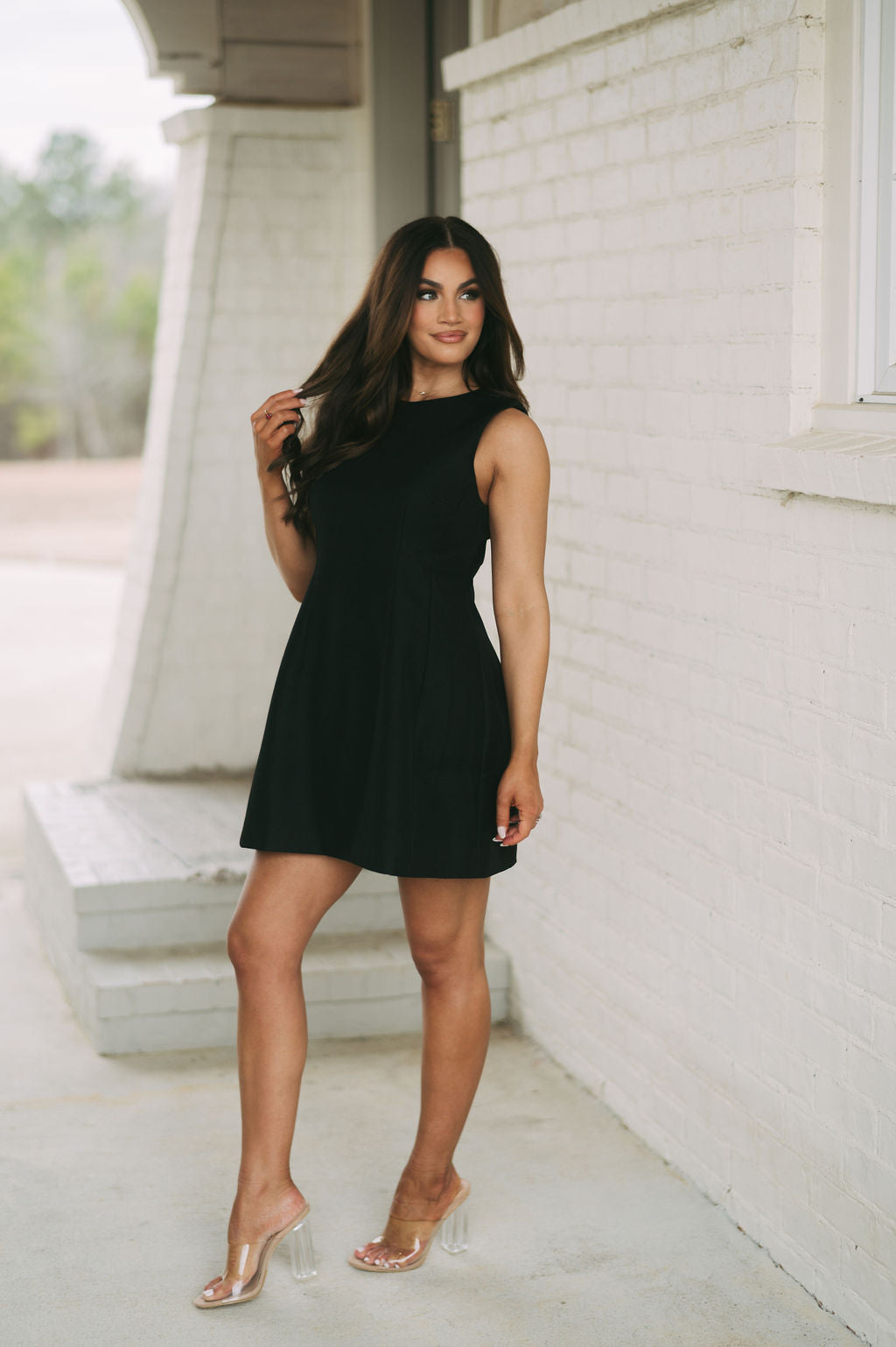 Tatum Mini Dress- Black
