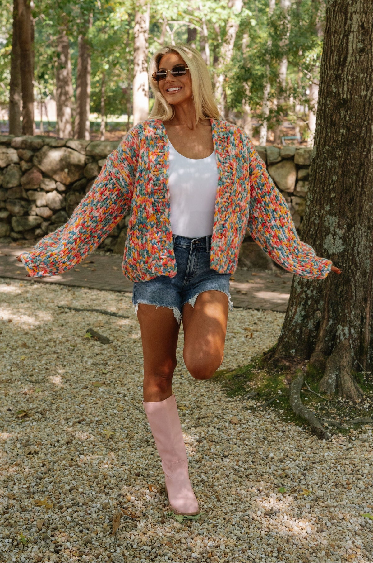 Felicity Knit Sweater-Multi