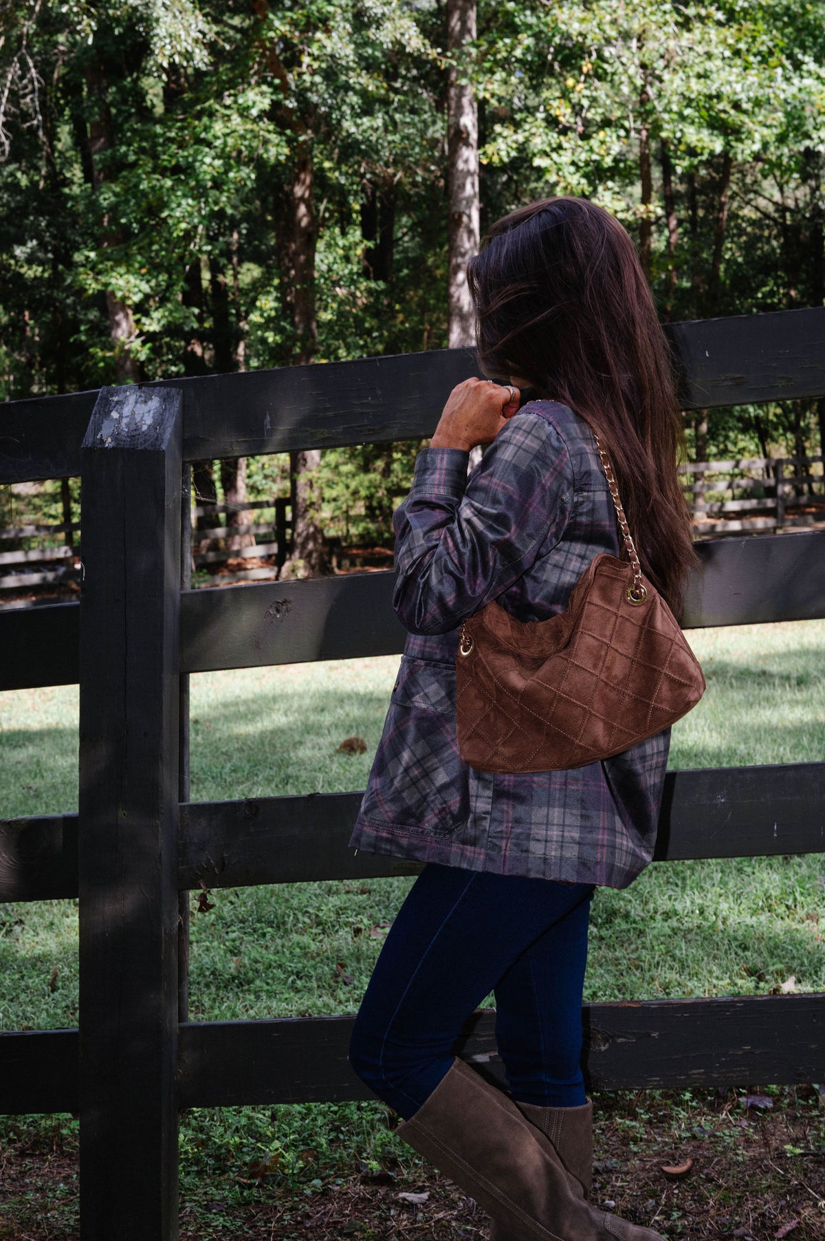 Crew Hobo Bag-Brown