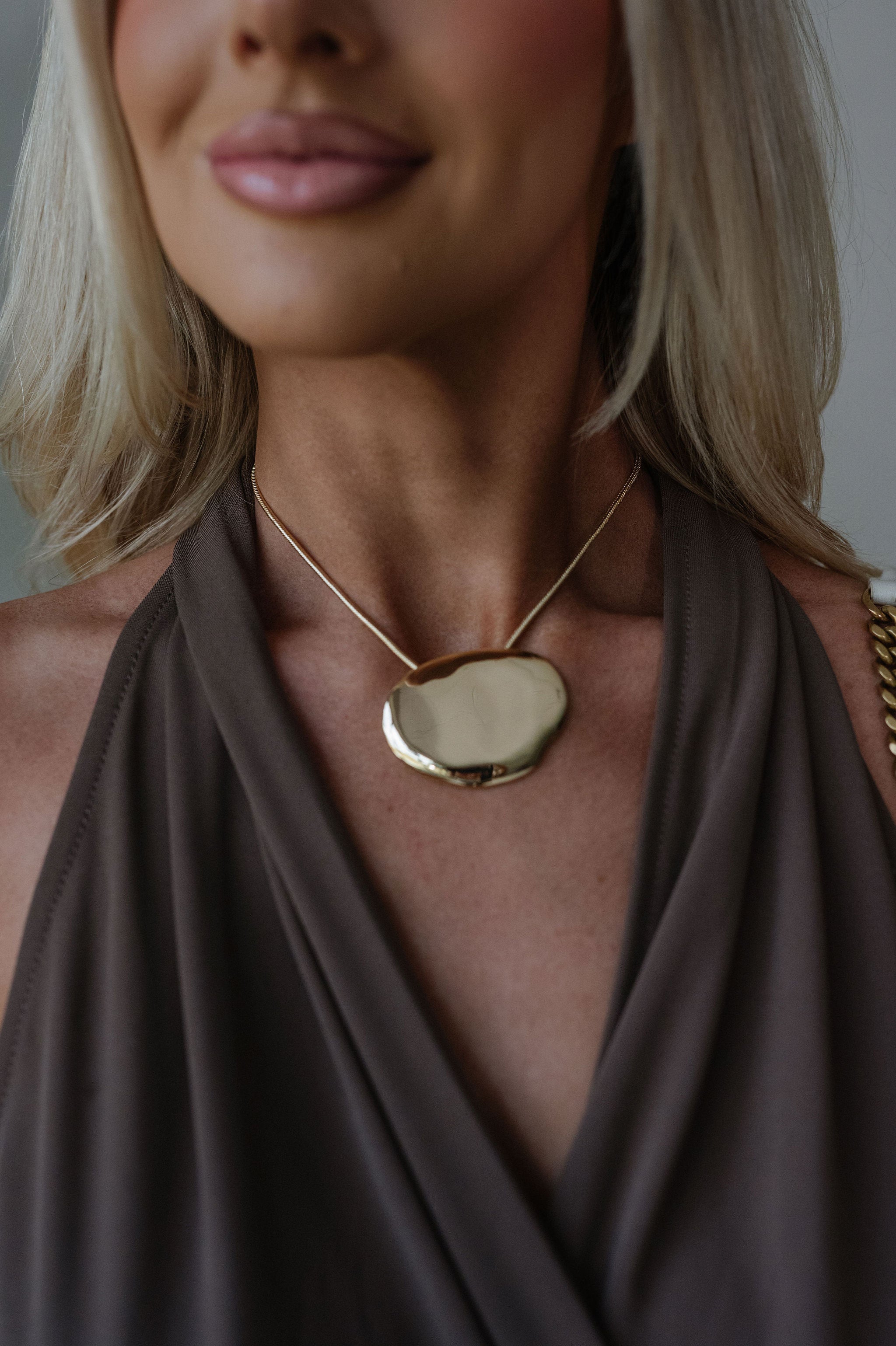 JuJu Pendant Necklace-Gold