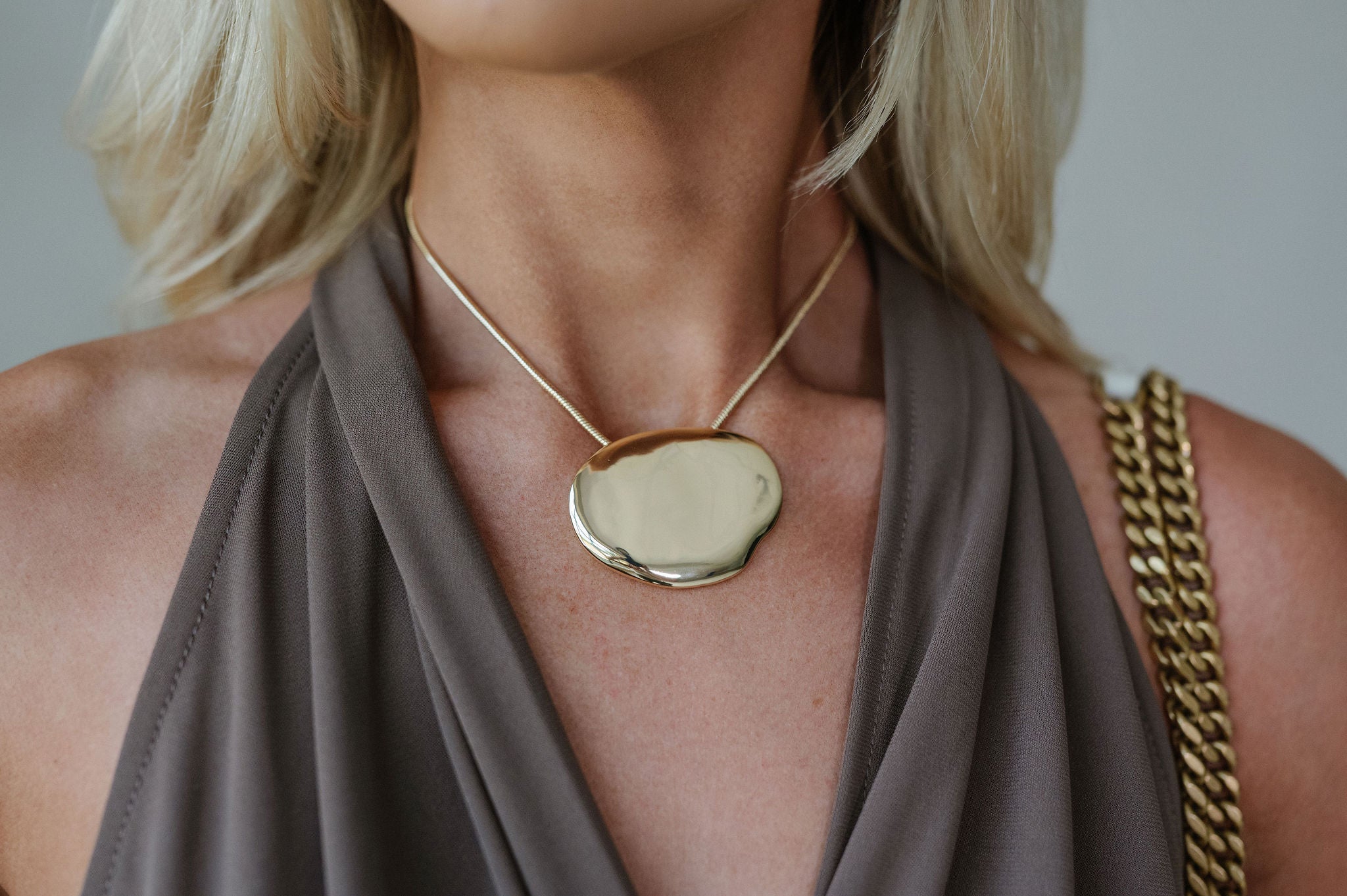 JuJu Pendant Necklace-Gold