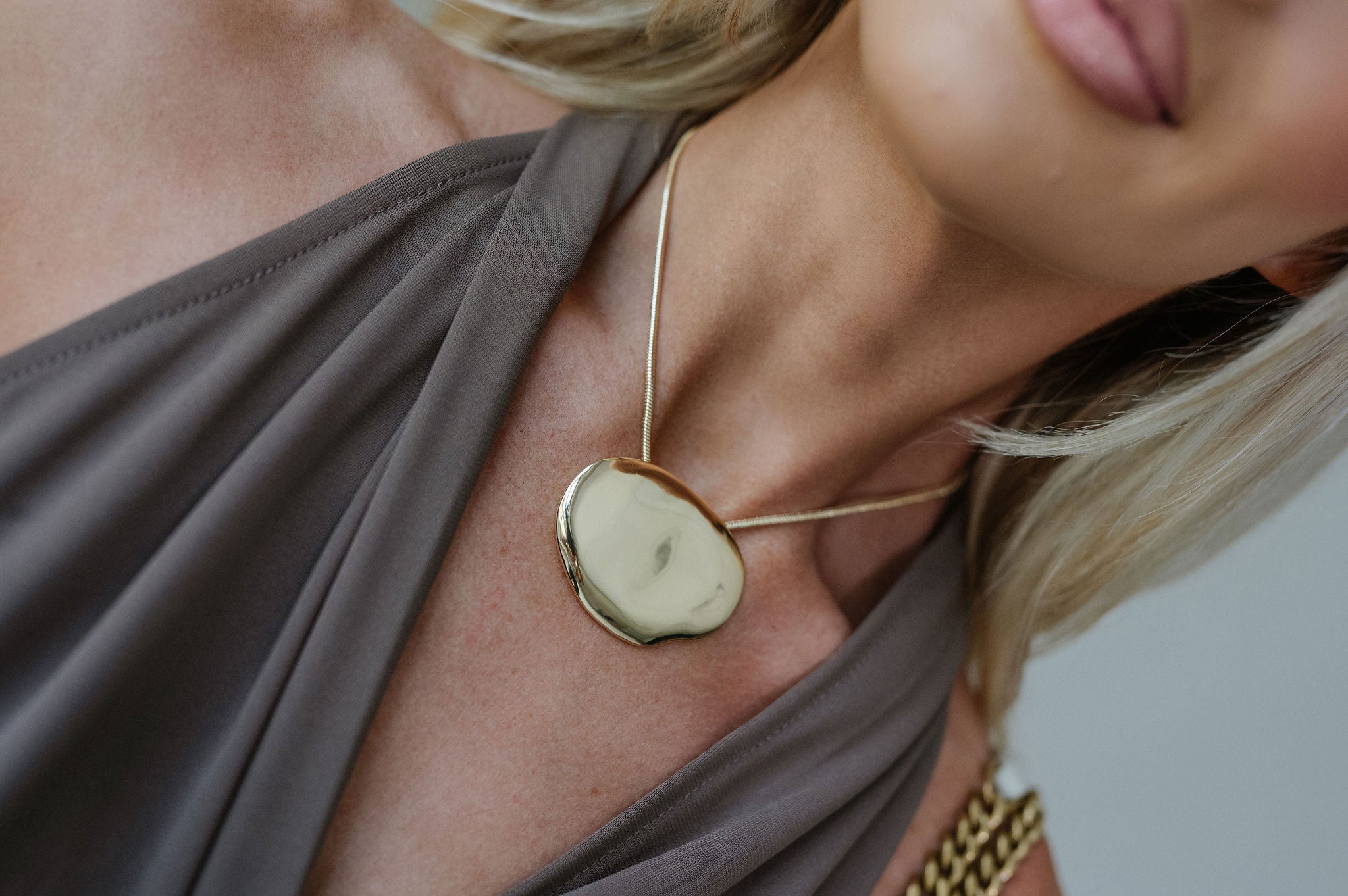 JuJu Pendant Necklace-Gold