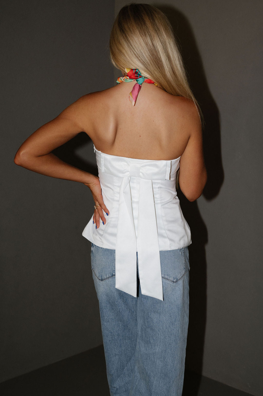 Silas Top-White