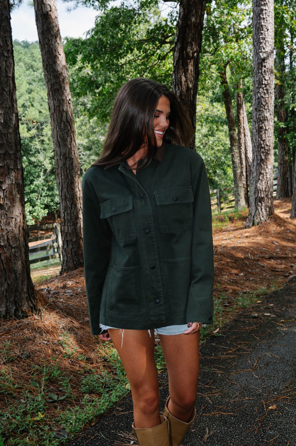 Martingale Jacket-Pine