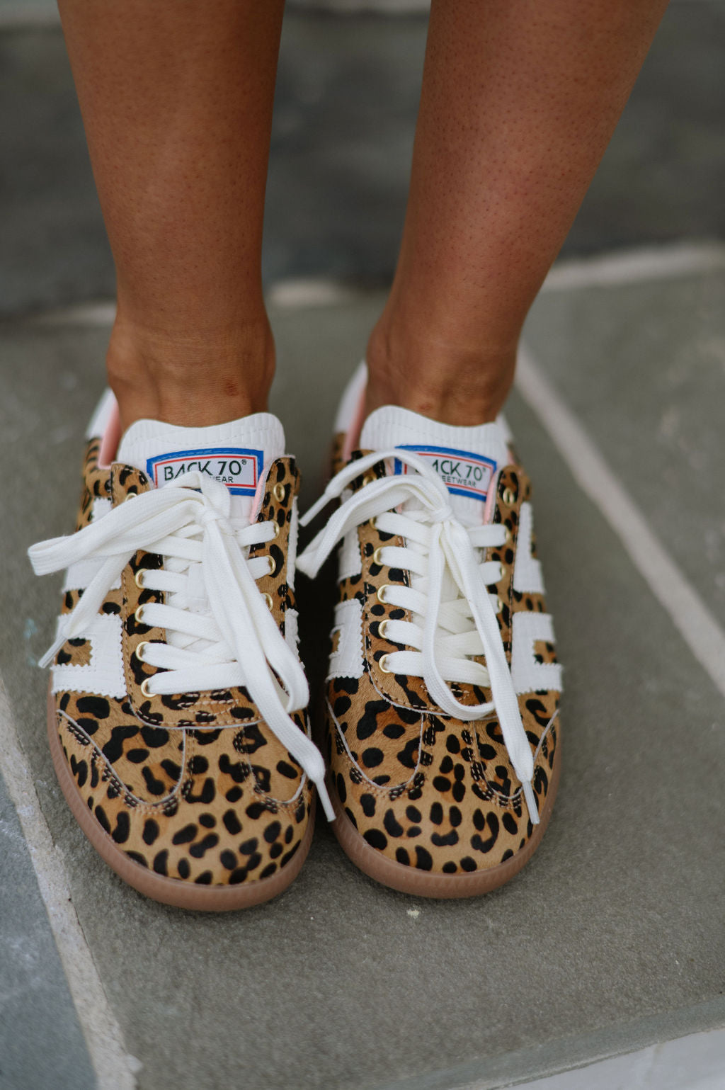 Back 70 Cloud Sneaker-Leopard Print