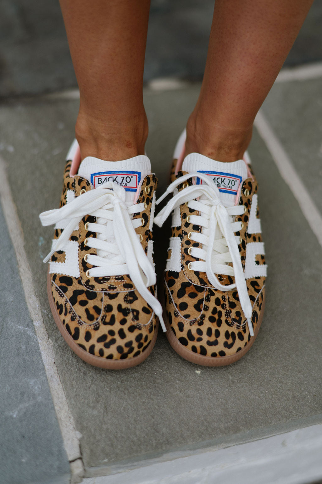 Back 70 Cloud Sneaker-Leopard Print