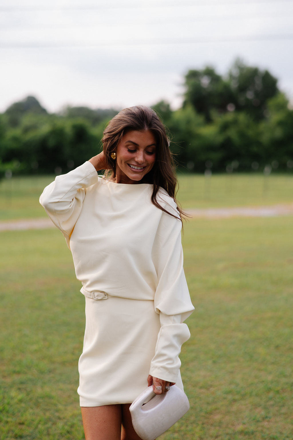 Vanessa Mini Dress-Butter