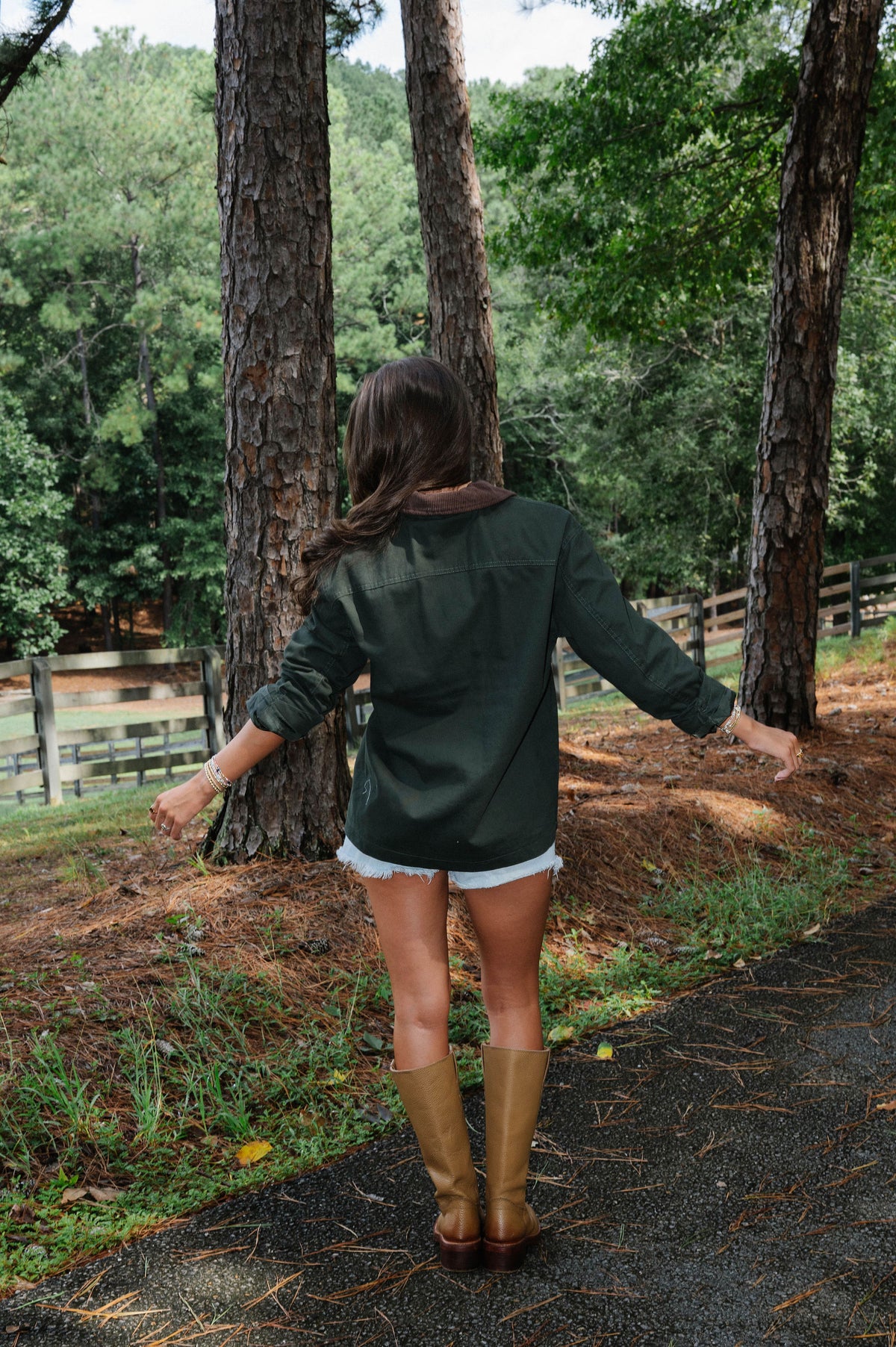 Martingale Jacket-Pine