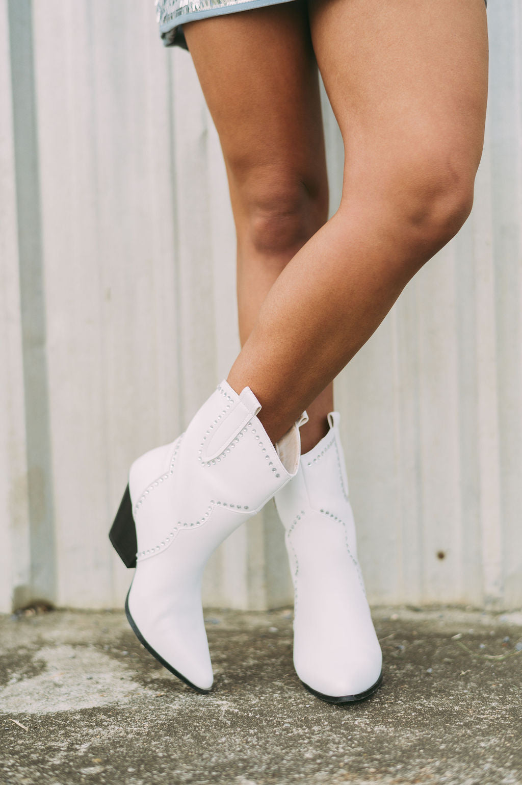 Hanoya Boots- White