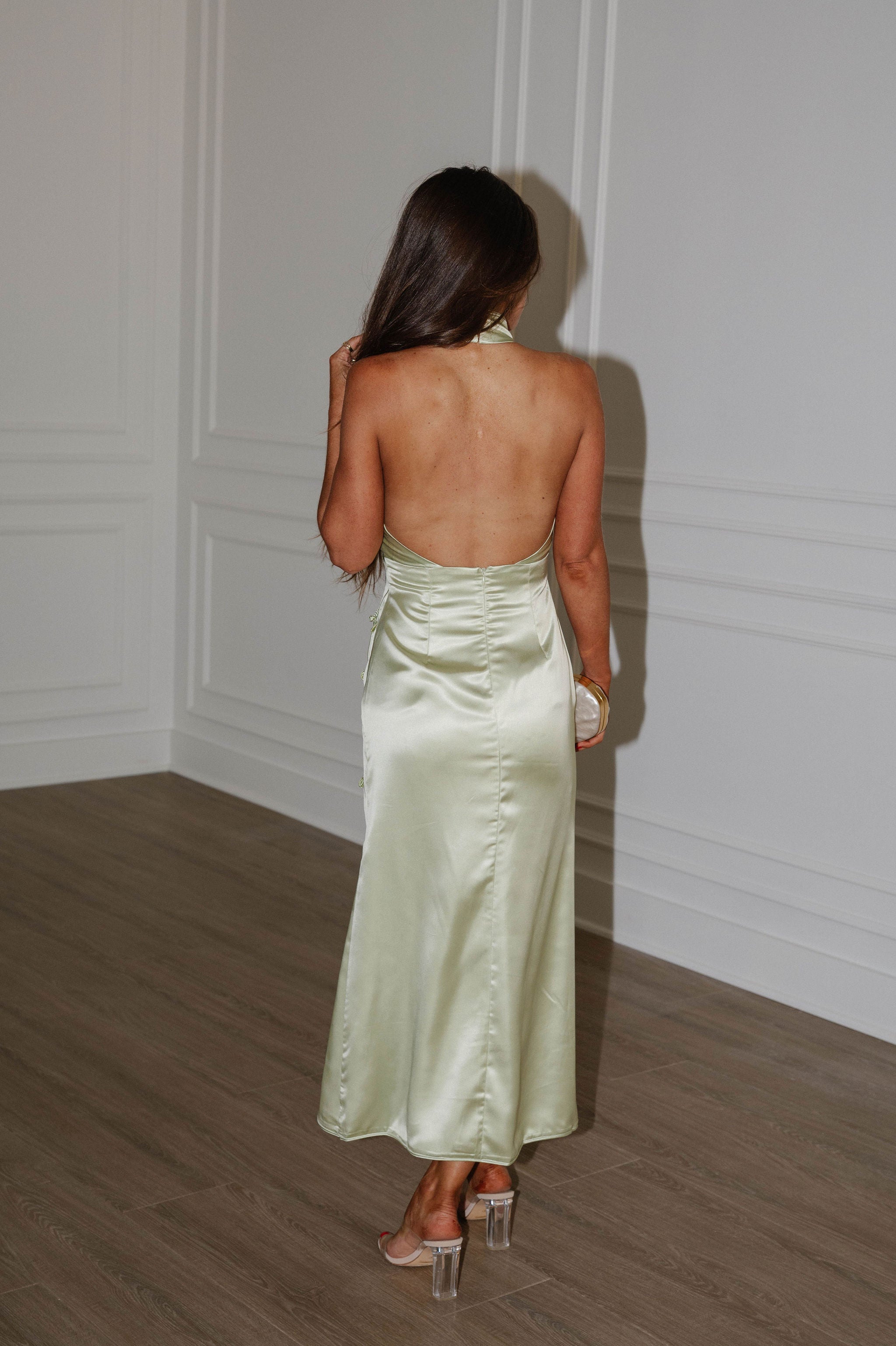 Pressley Maxi Dress-Sage