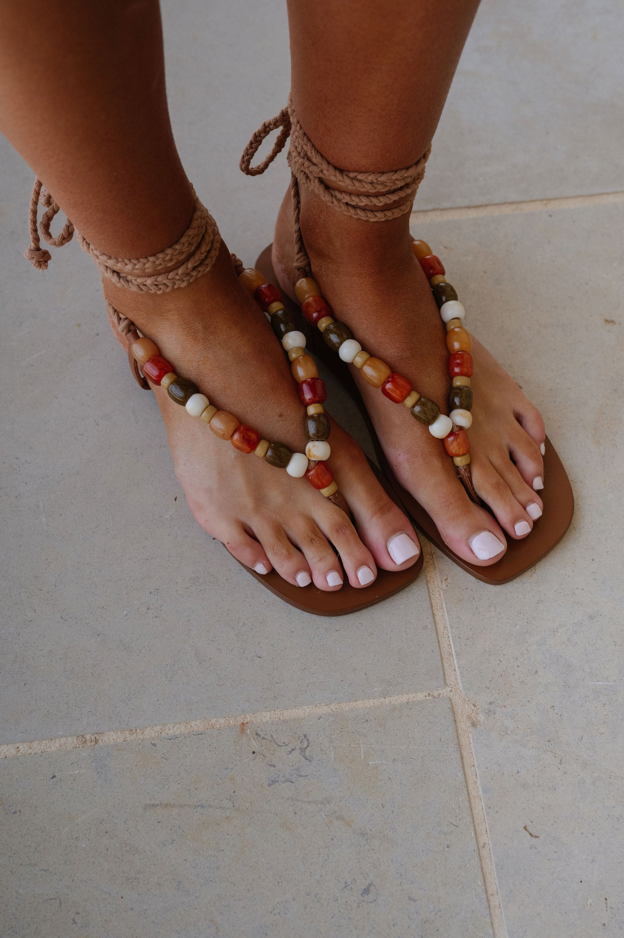 Elvie Sandal-Tan