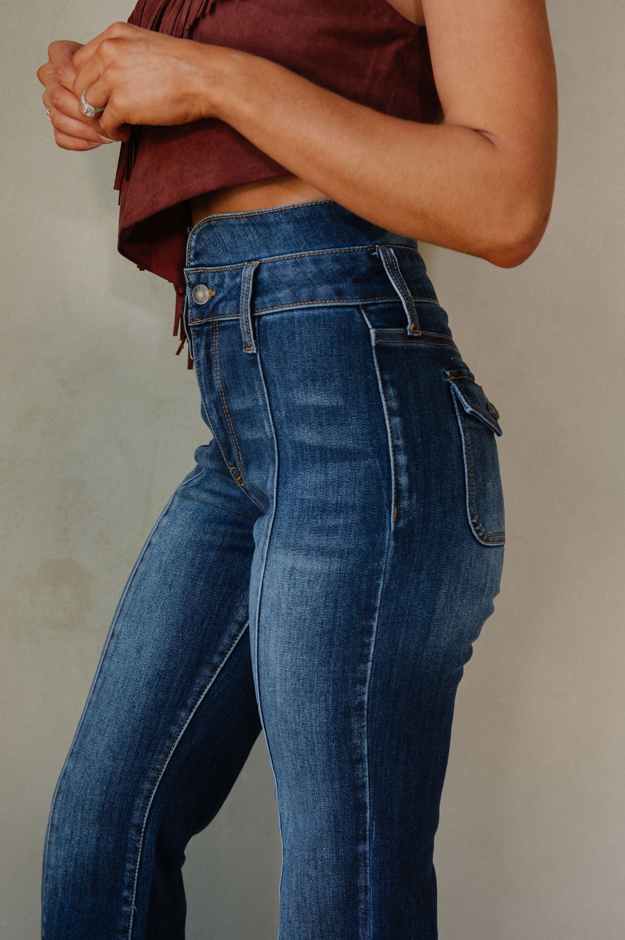 Luna Flare Jean-Dark