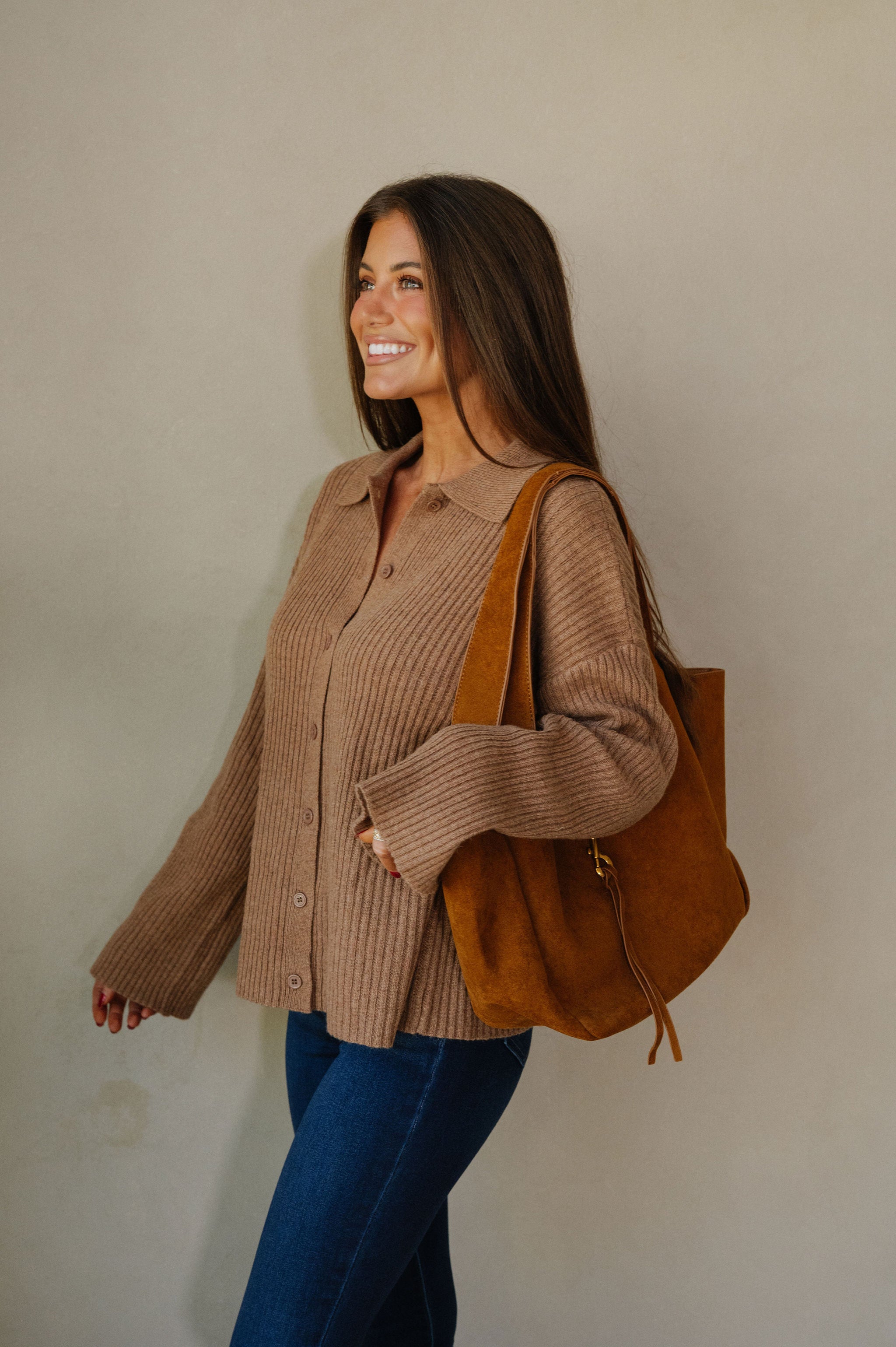Brooks Knit Sweater-Mocha