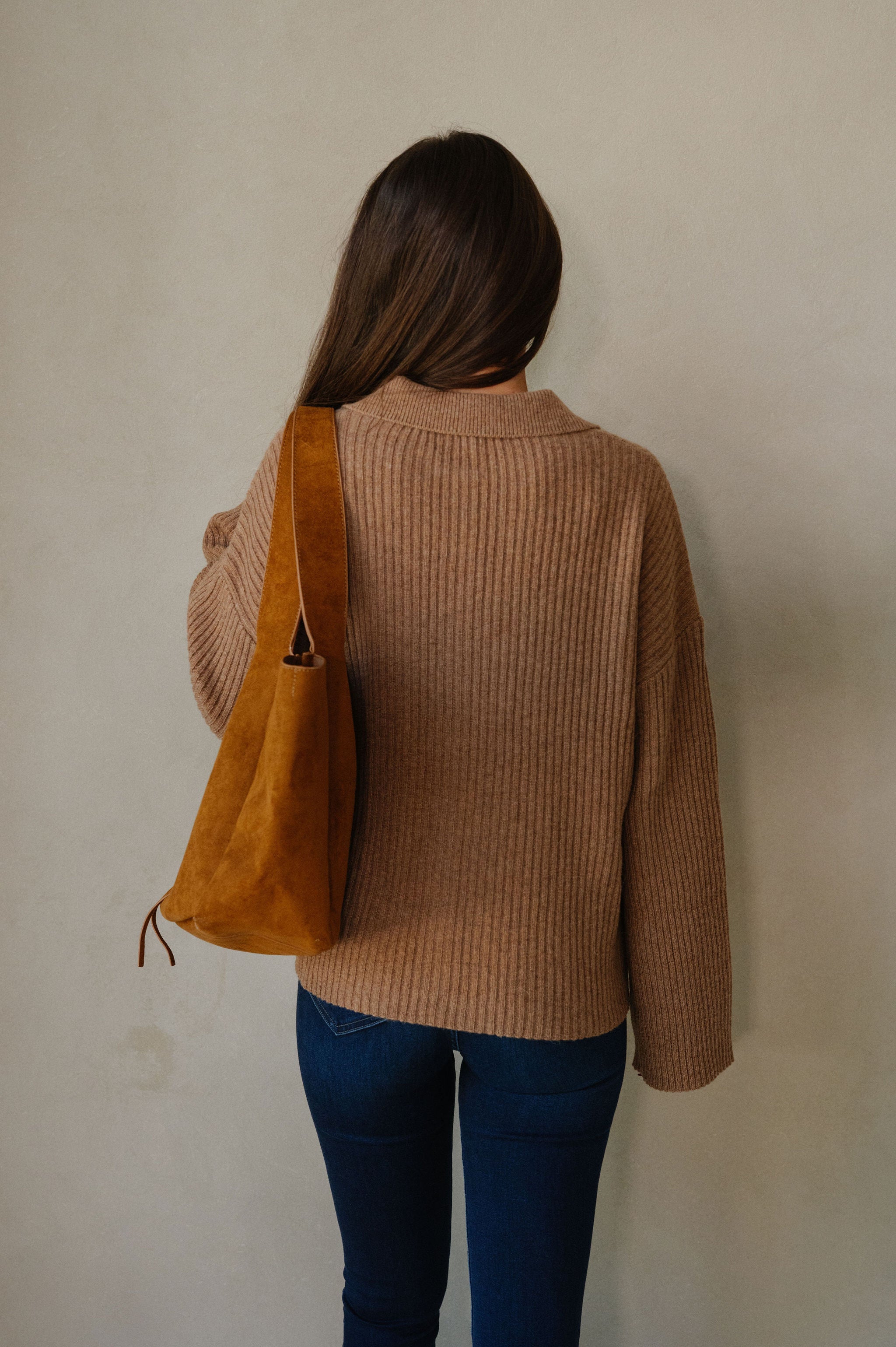 Brooks Knit Sweater-Mocha