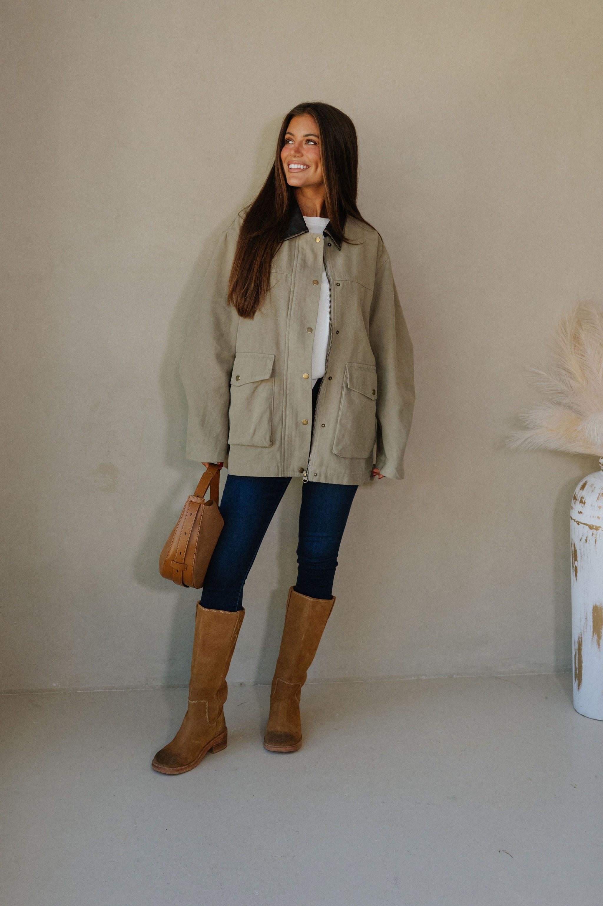Jackson Barn Jacket-Olive