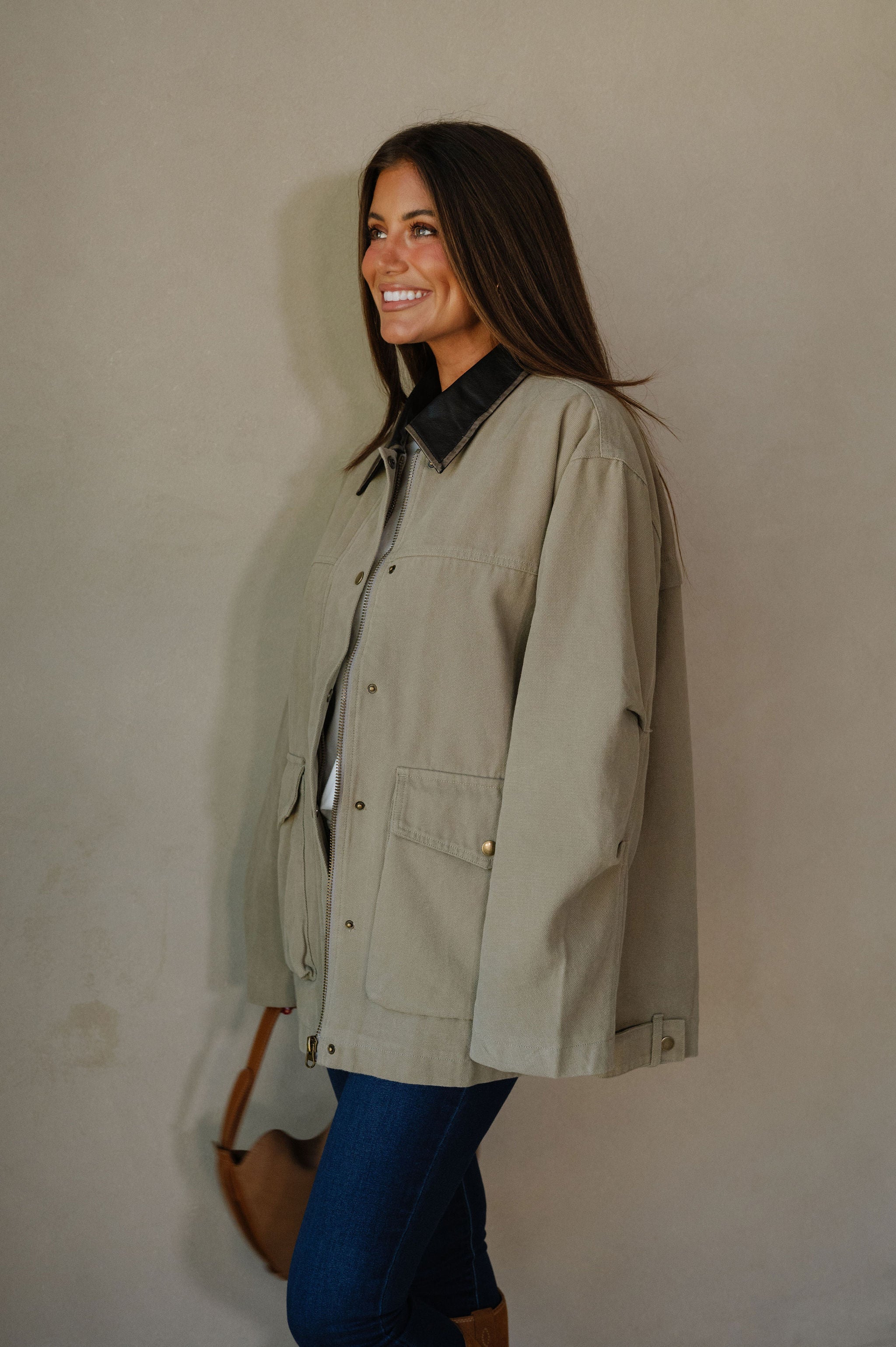 Jackson Barn Jacket-Olive